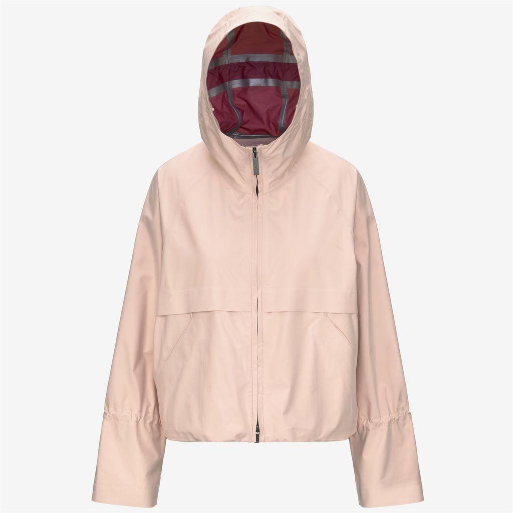 Jackets_Woman_SOILLE CLEAN LOOK 3L_Short_Pink Gardenia - Red Dk - Commercial 1