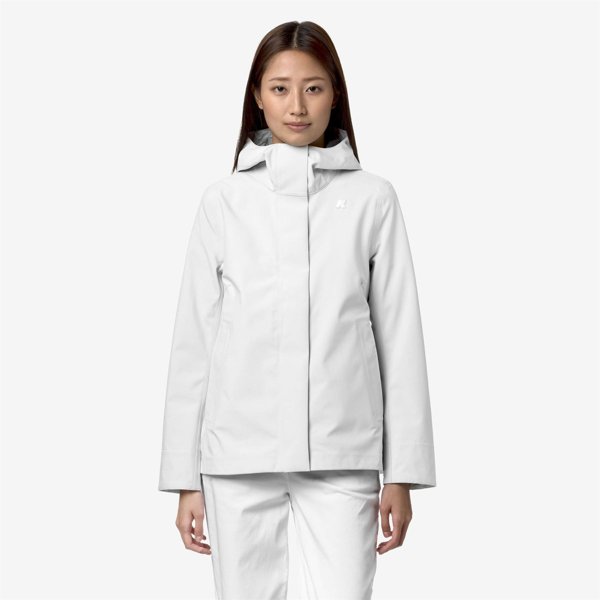 Jackets_WOMAN_MADALINA BONDED JERSEY_Mid_White - Commercial 4