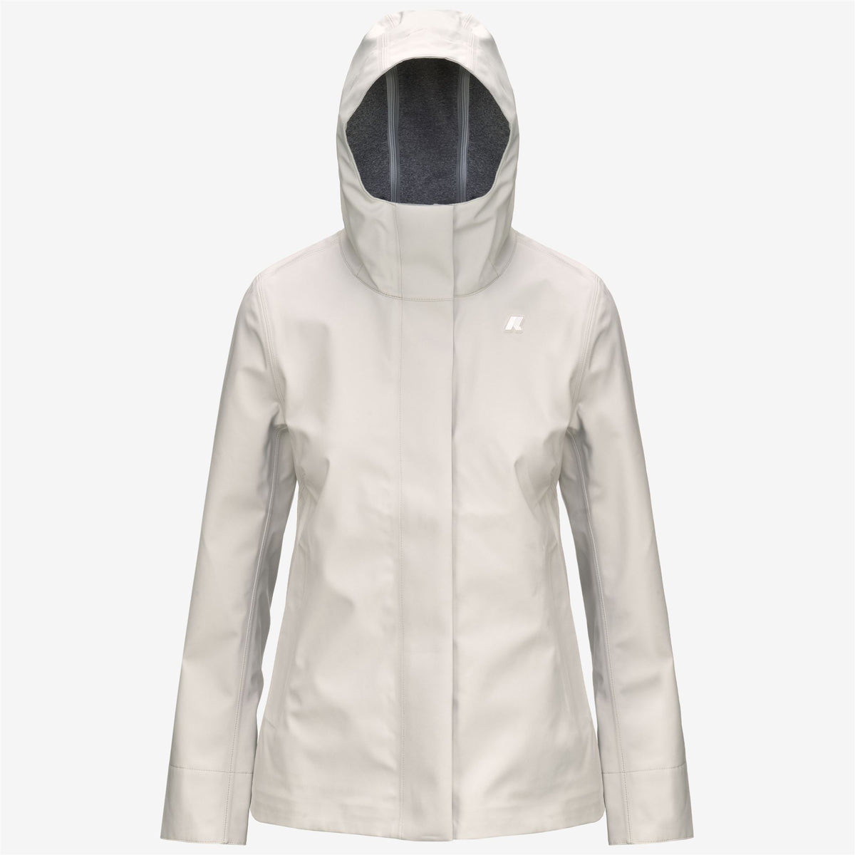 Jackets_WOMAN_MADALINA BONDED JERSEY_Mid_BEIGE LT - Commercial 1