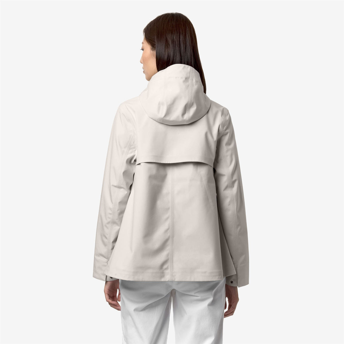 Jackets_WOMAN_MADALINA BONDED JERSEY_Mid_BEIGE LT - Commercial 6