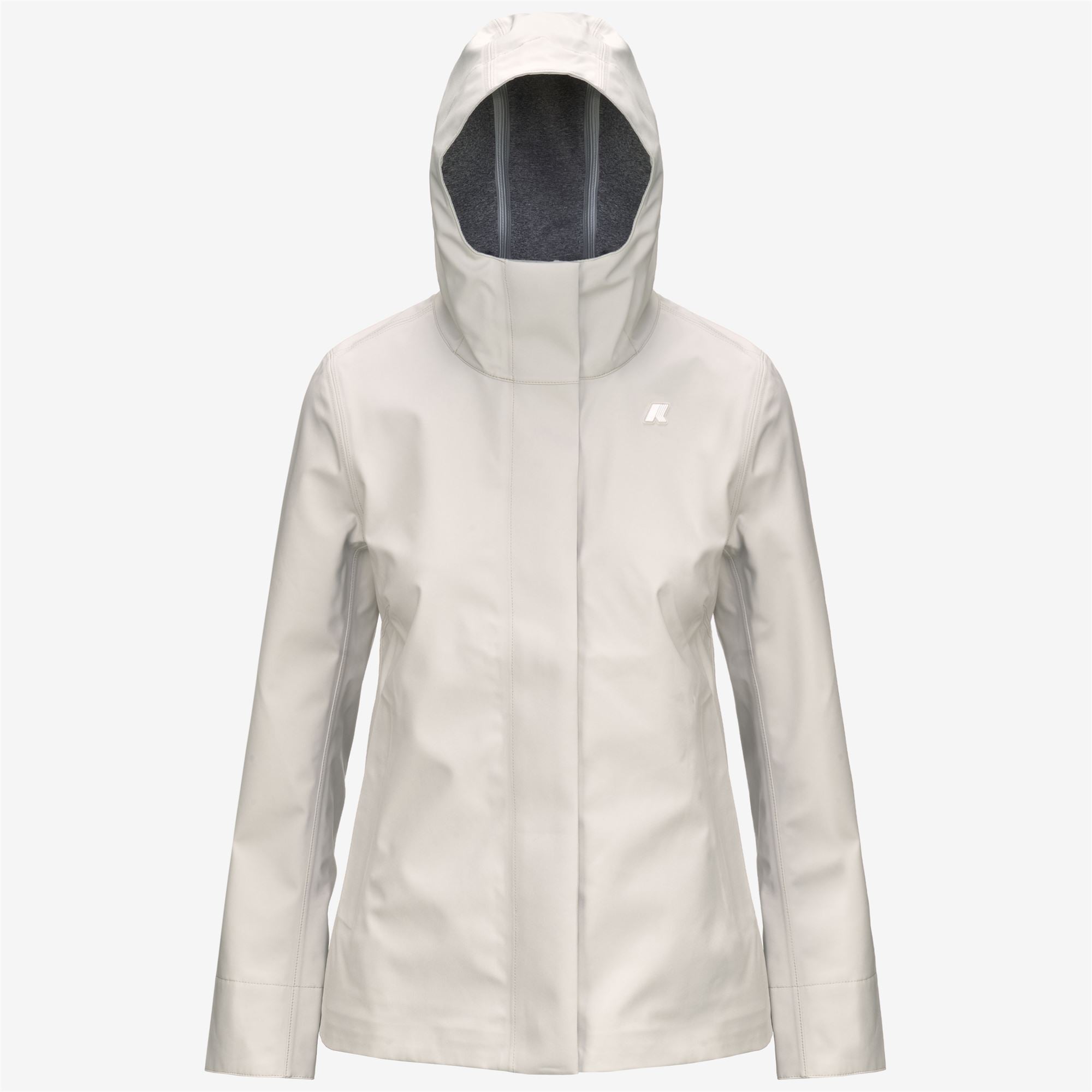 Jackets_WOMAN_MADALINA BONDED JERSEY_Mid_BEIGE LT - Commercial 1