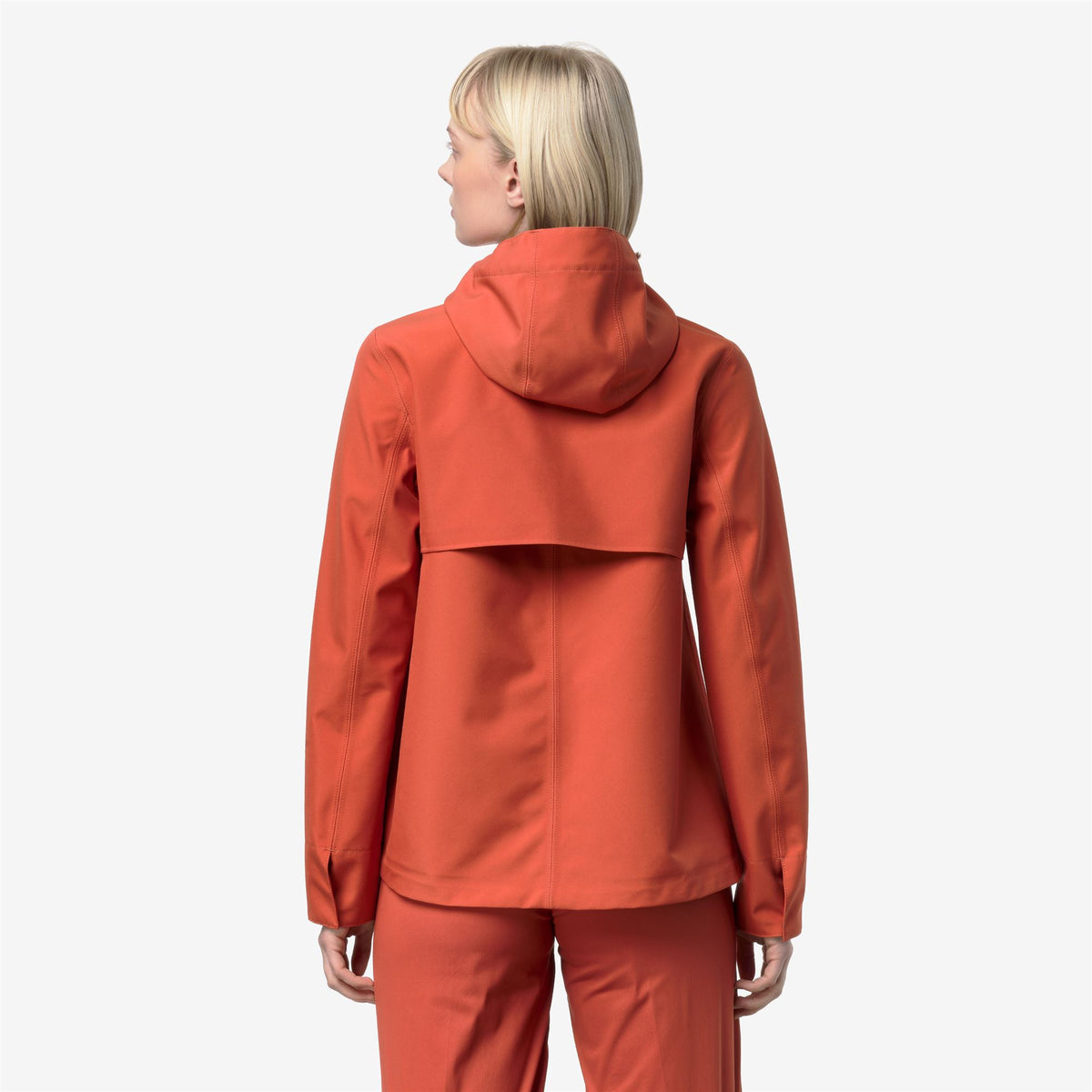Jackets_Woman_MADALINA BONDED JERSEY_Mid_Orange Brownish - Commercial 6
