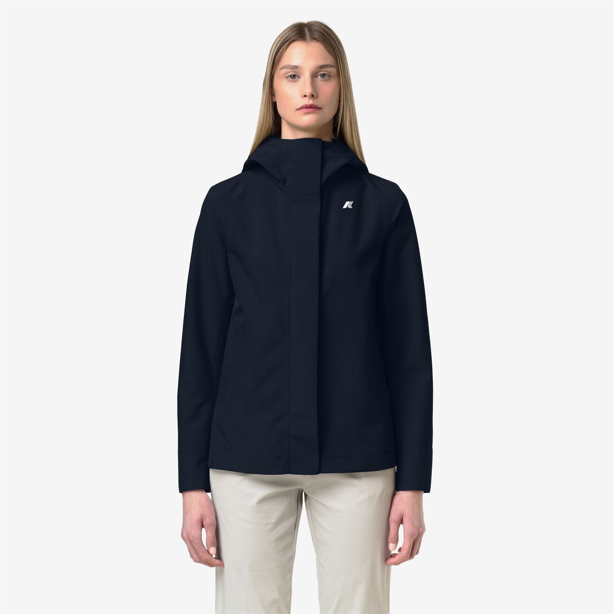 Jackets_WOMAN_MADALINA BONDED JERSEY_Mid_Blue Depth - Commercial 4