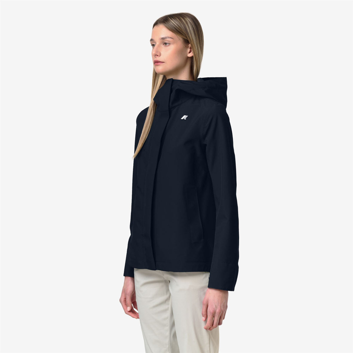 Jackets_WOMAN_MADALINA BONDED JERSEY_Mid_Blue Depth - Commercial 5