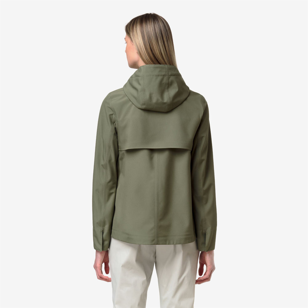 Jackets_Woman_MADALINA BONDED JERSEY_Mid_Green Lichen - Commercial 6