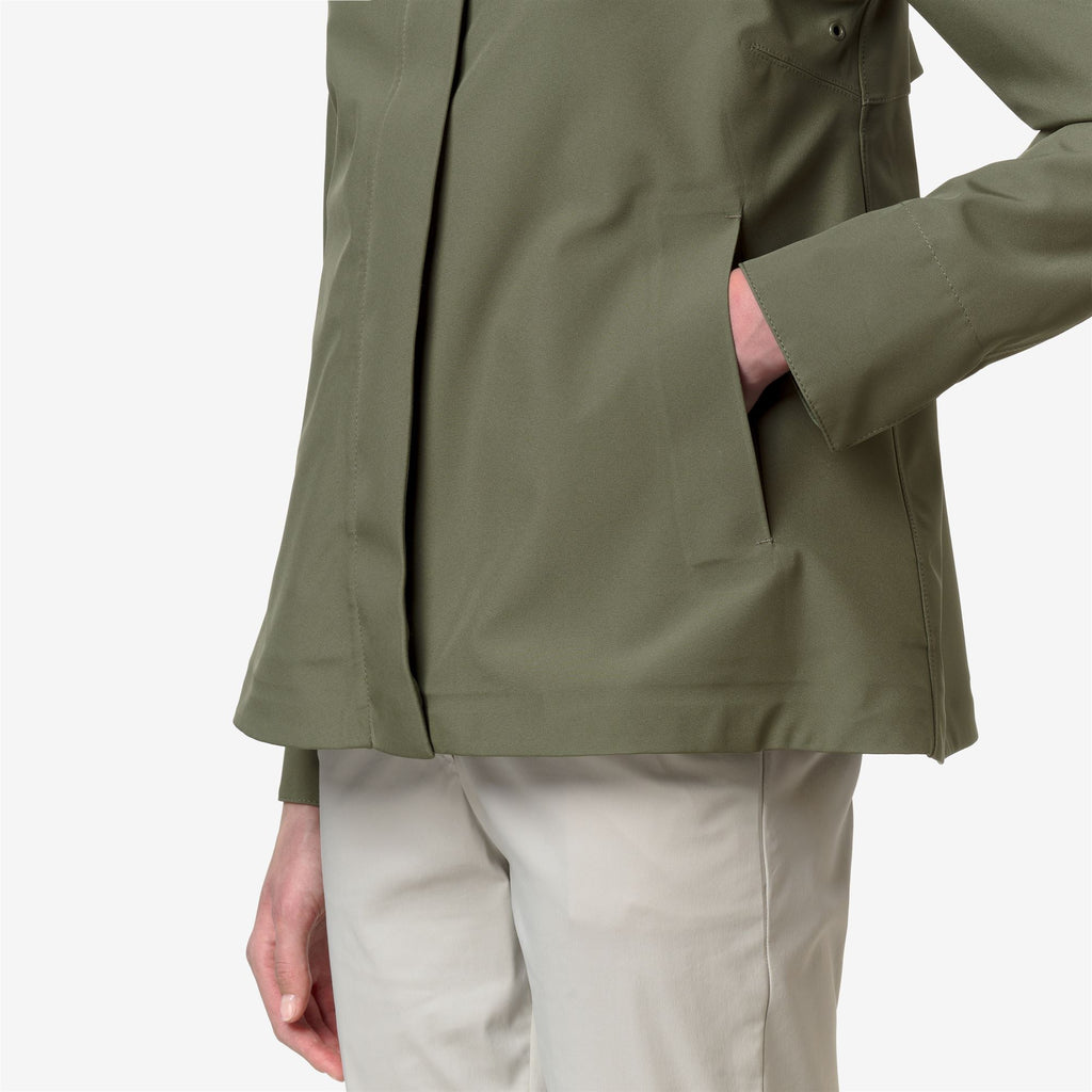 Jackets_Woman_MADALINA BONDED JERSEY_Mid_Green Lichen - Commercial 7