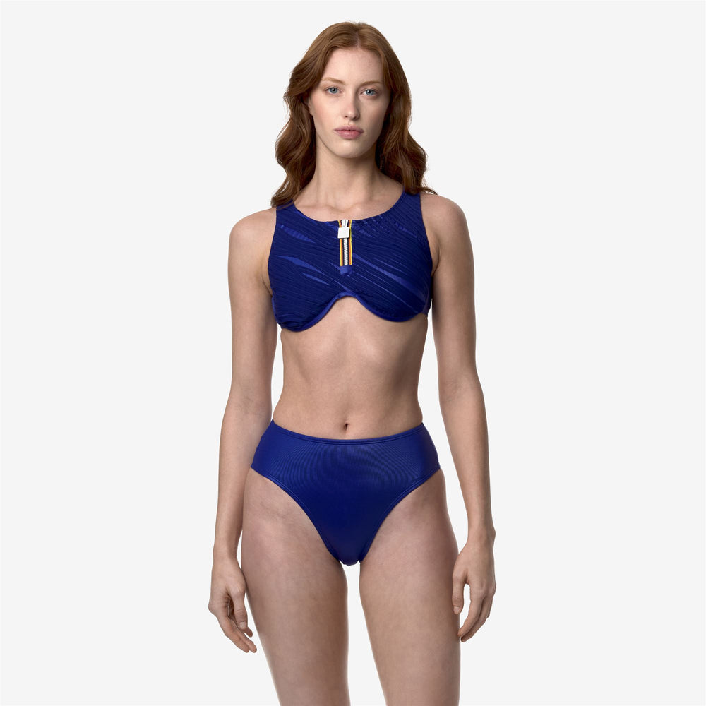 Sujetador de baño urbano para mujer Surf Blue 02