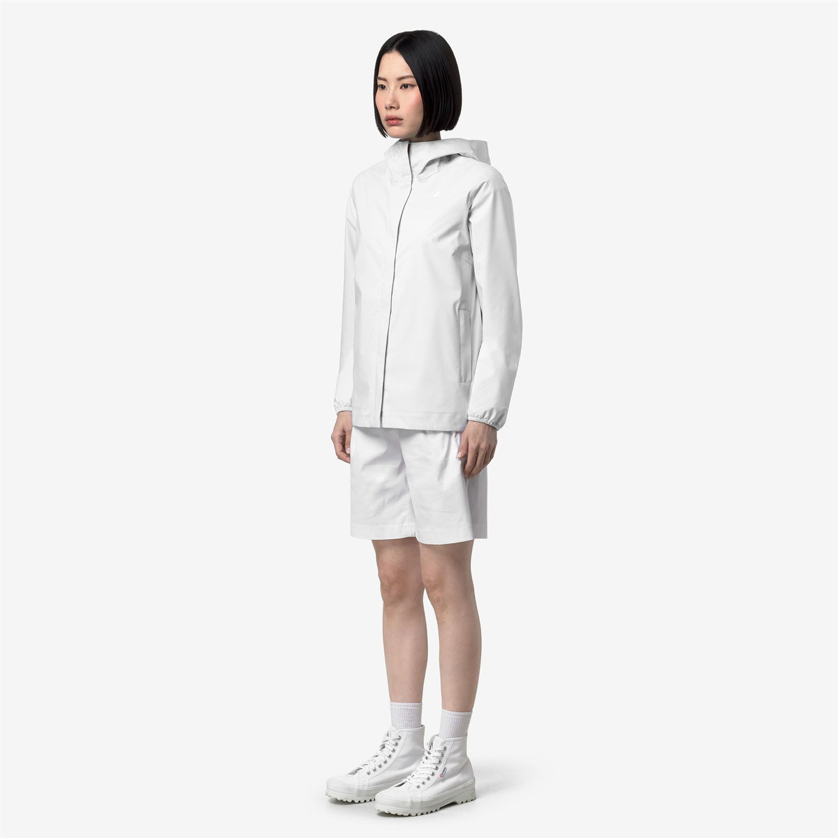 Jackets_WOMAN_MARGUERITE STRETCH DOT_Mid_White - Commercial 5