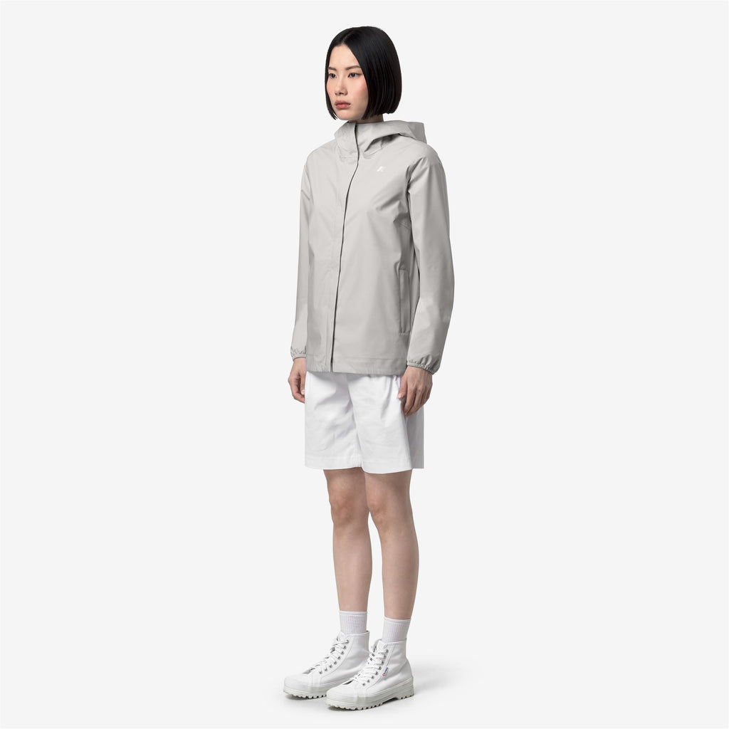 Jackets_WOMAN_MARGUERITE STRETCH DOT_Mid_BEIGE LT - Commercial 5