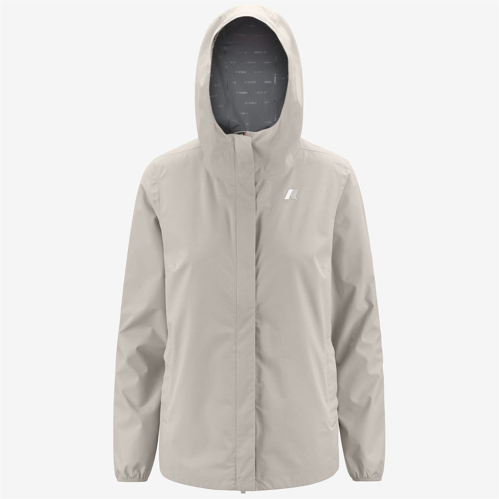 Jackets_WOMAN_MARGUERITE STRETCH DOT_Mid_BEIGE LT - Commercial 1