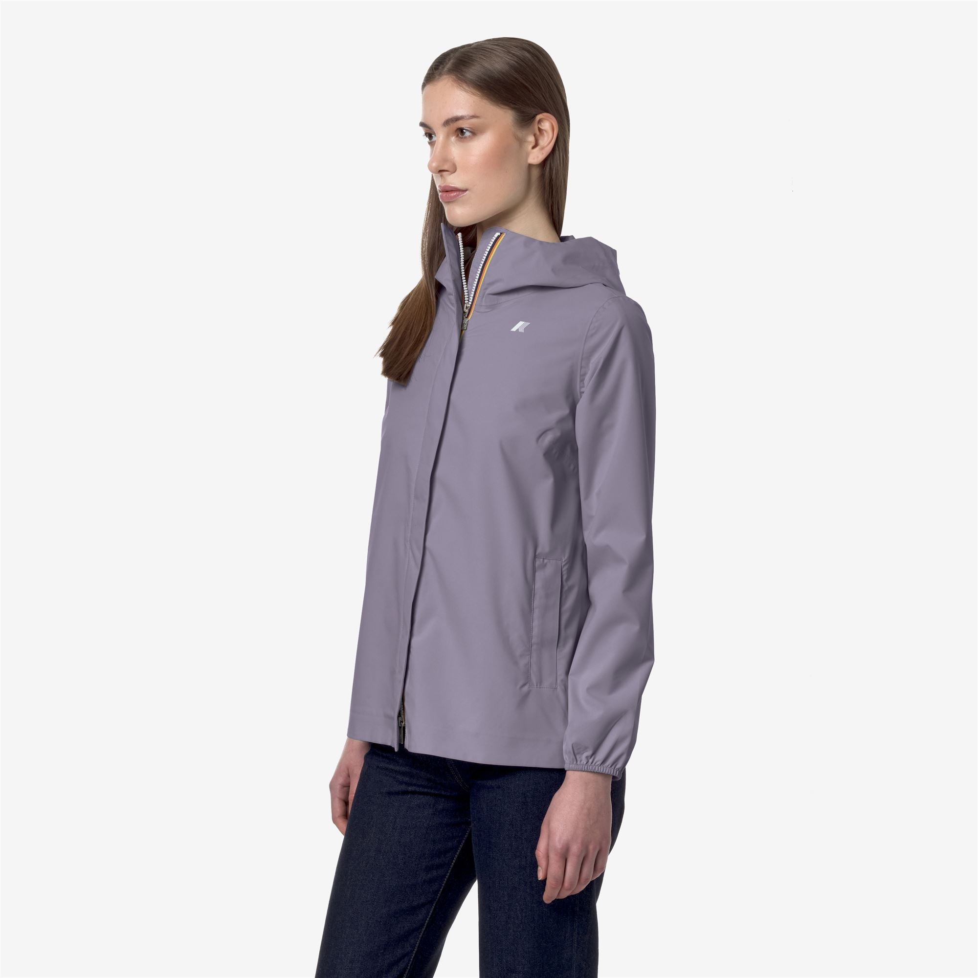 Jackets_Woman_MARGUERITE STRETCH DOT_Mid_Violet Glicine - Commercial 5