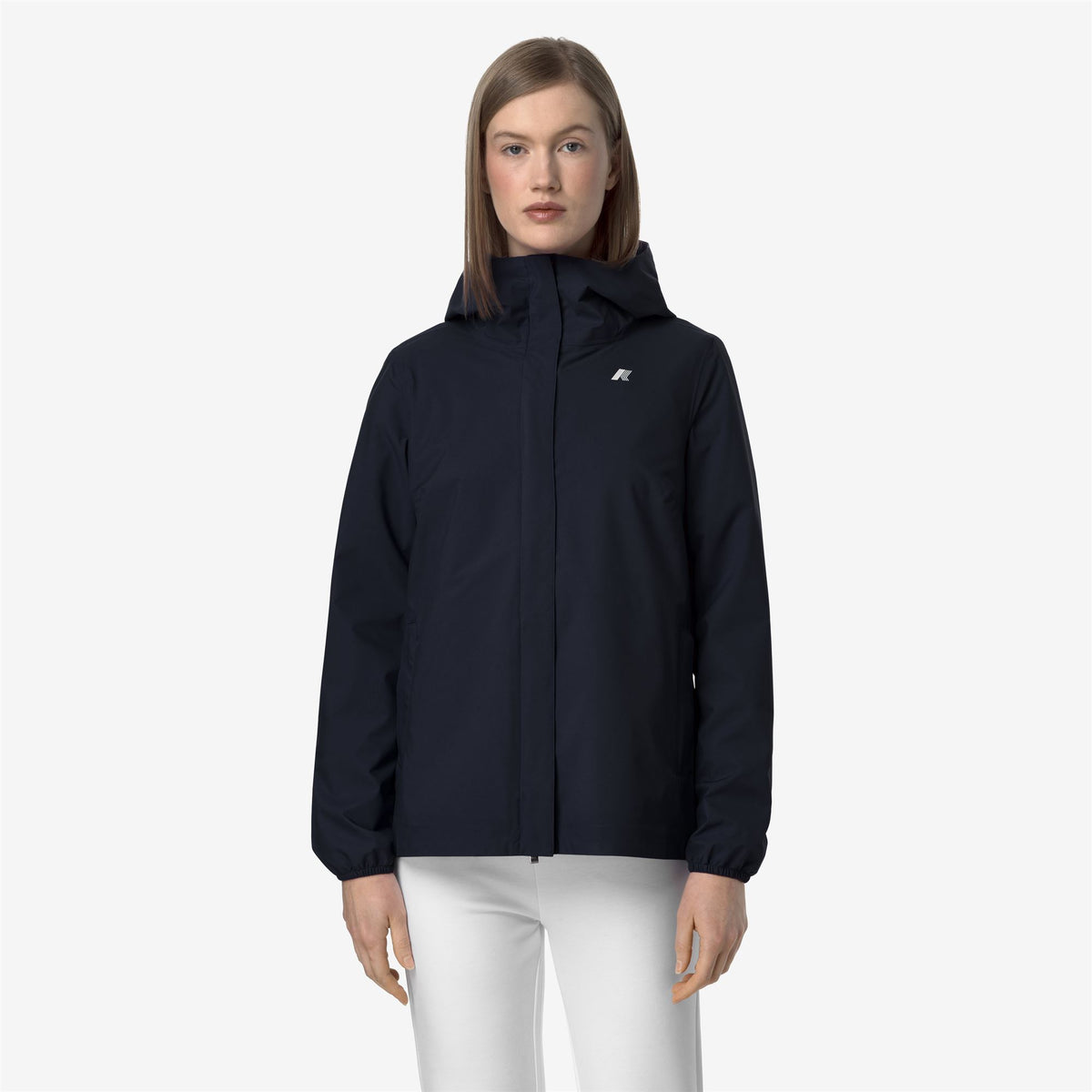 Jackets_WOMAN_MARGUERITE STRETCH DOT_Mid_Blue Depth - Commercial 4