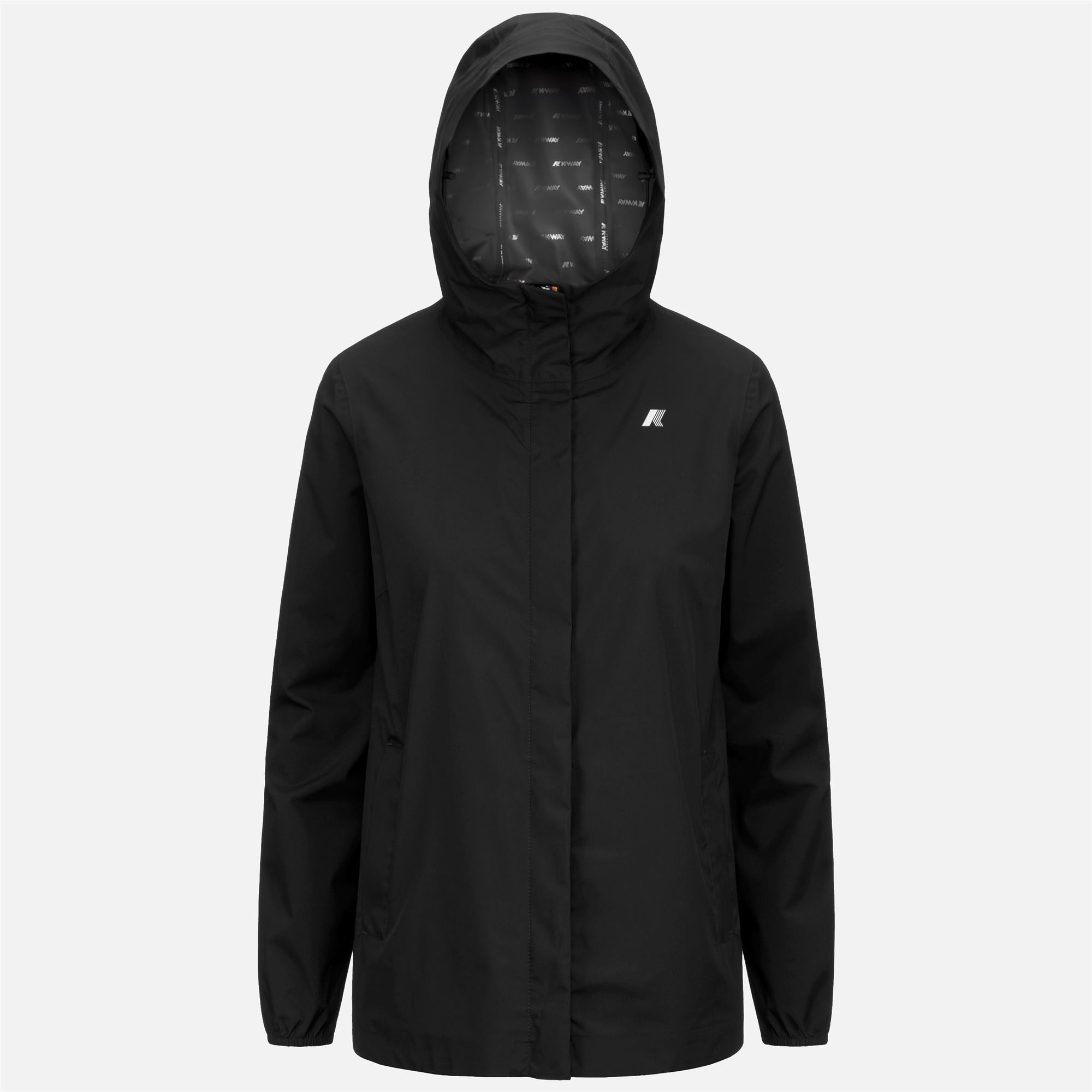 Jackets_WOMAN_MARGUERITE STRETCH DOT_Mid_Black Pure - Commercial 1