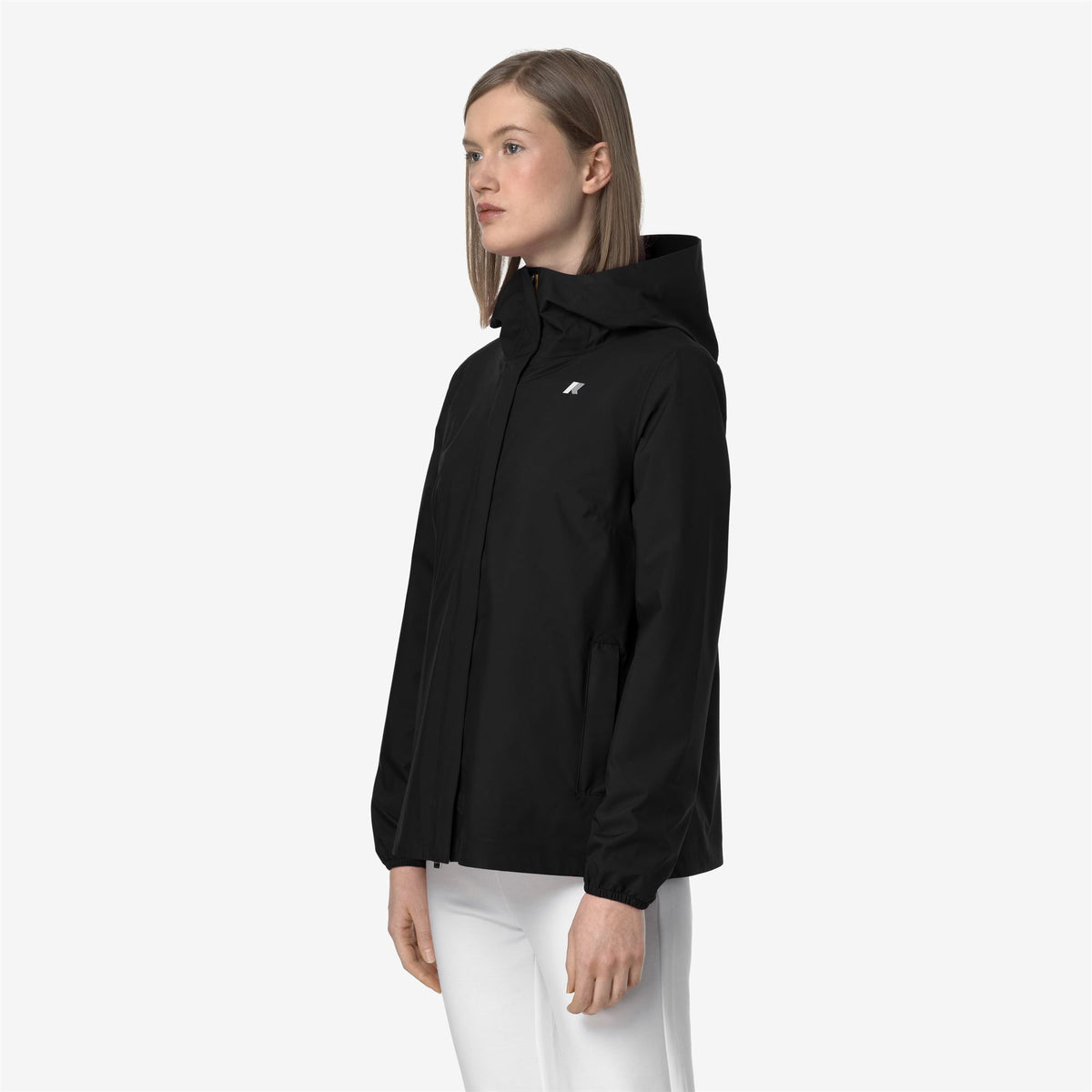 Jackets_WOMAN_MARGUERITE STRETCH DOT_Mid_Black Pure - Commercial 5