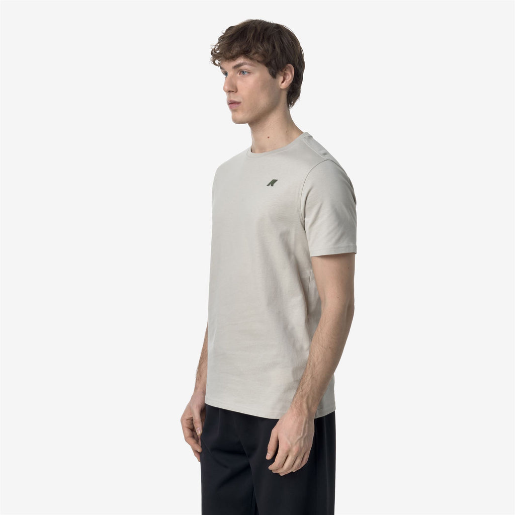 T-Shirts & Top_MAN_ODOM ASCII CODE JERSEY_T-Shirt_BEIGE LT - Commercial 5