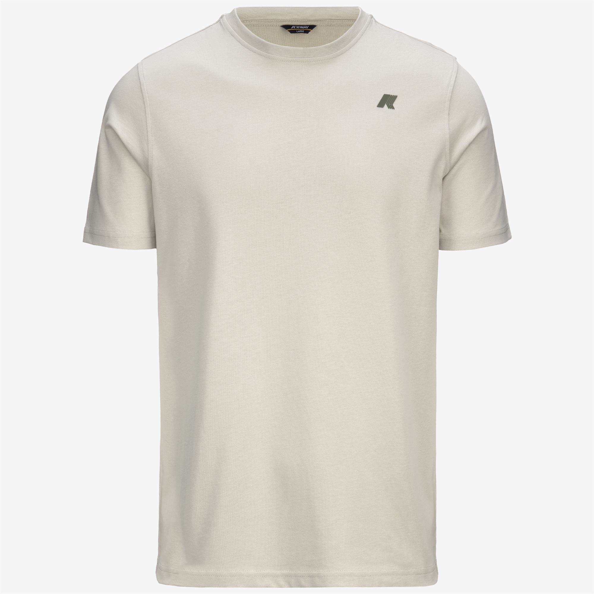 T-Shirts & Top_MAN_ODOM ASCII CODE JERSEY_T-Shirt_BEIGE LT - Commercial 1