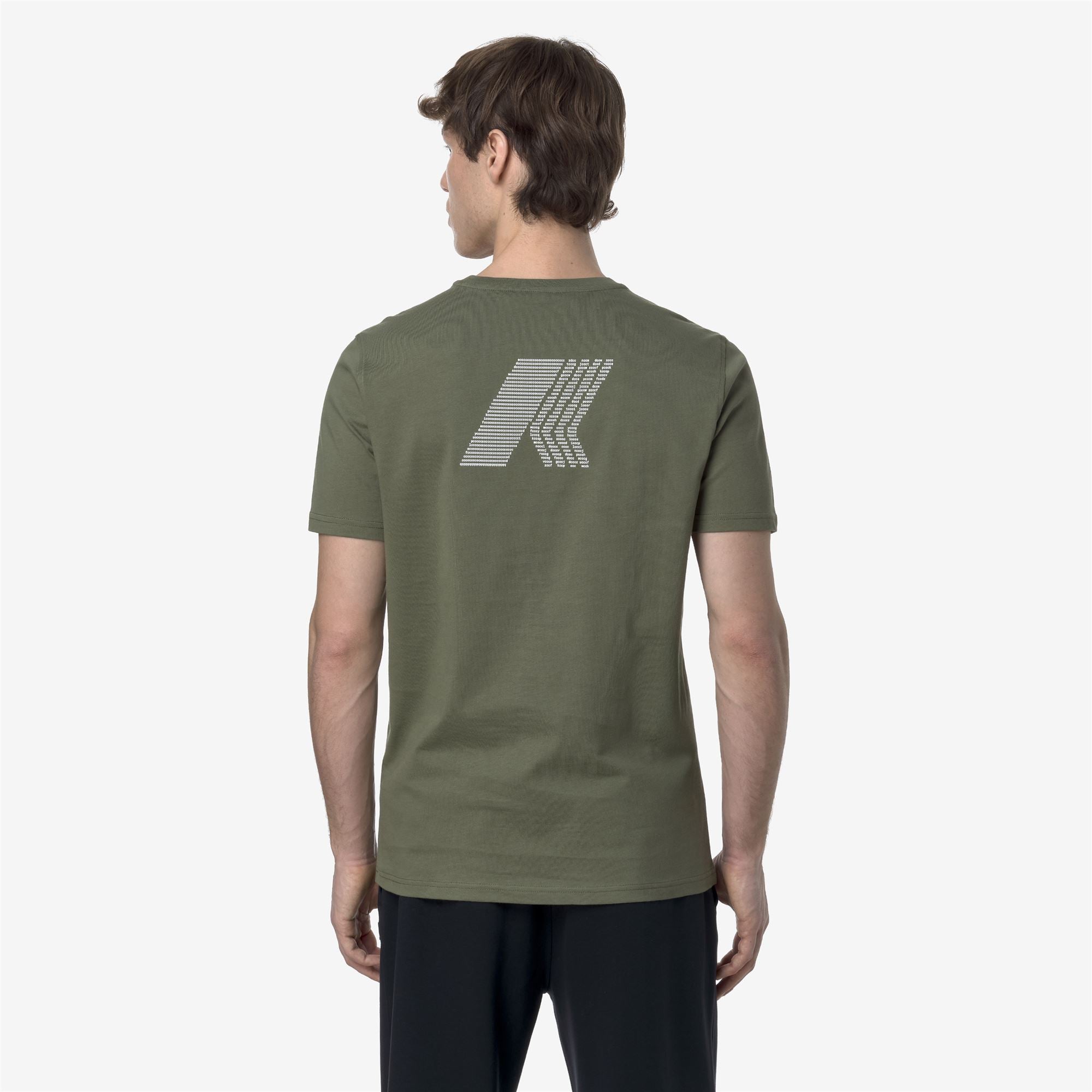 T-Shirts & Top_MAN_ODOM ASCII CODE JERSEY_T-Shirt_Green Lichen - Commercial 6