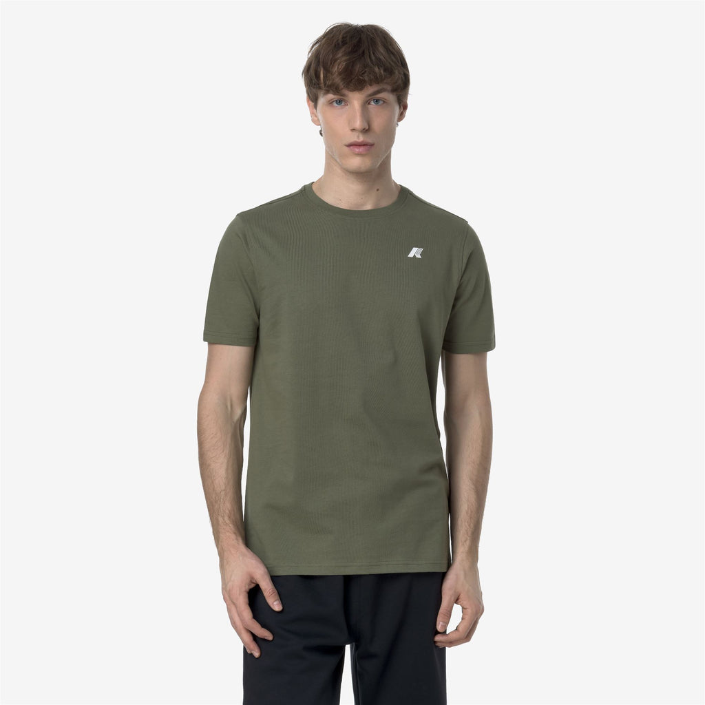 T-Shirts & Top_MAN_ODOM ASCII CODE JERSEY_T-Shirt_Green Lichen - Commercial 4