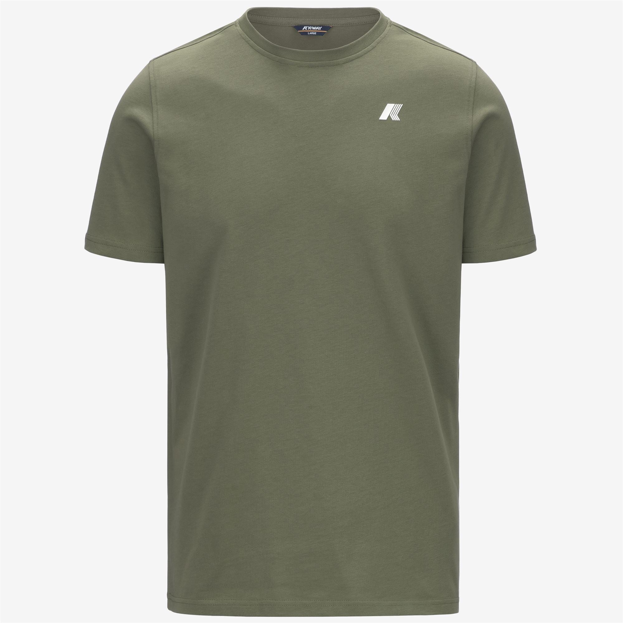 T-Shirts & Top_MAN_ODOM ASCII CODE JERSEY_T-Shirt_Green Lichen - Commercial 1