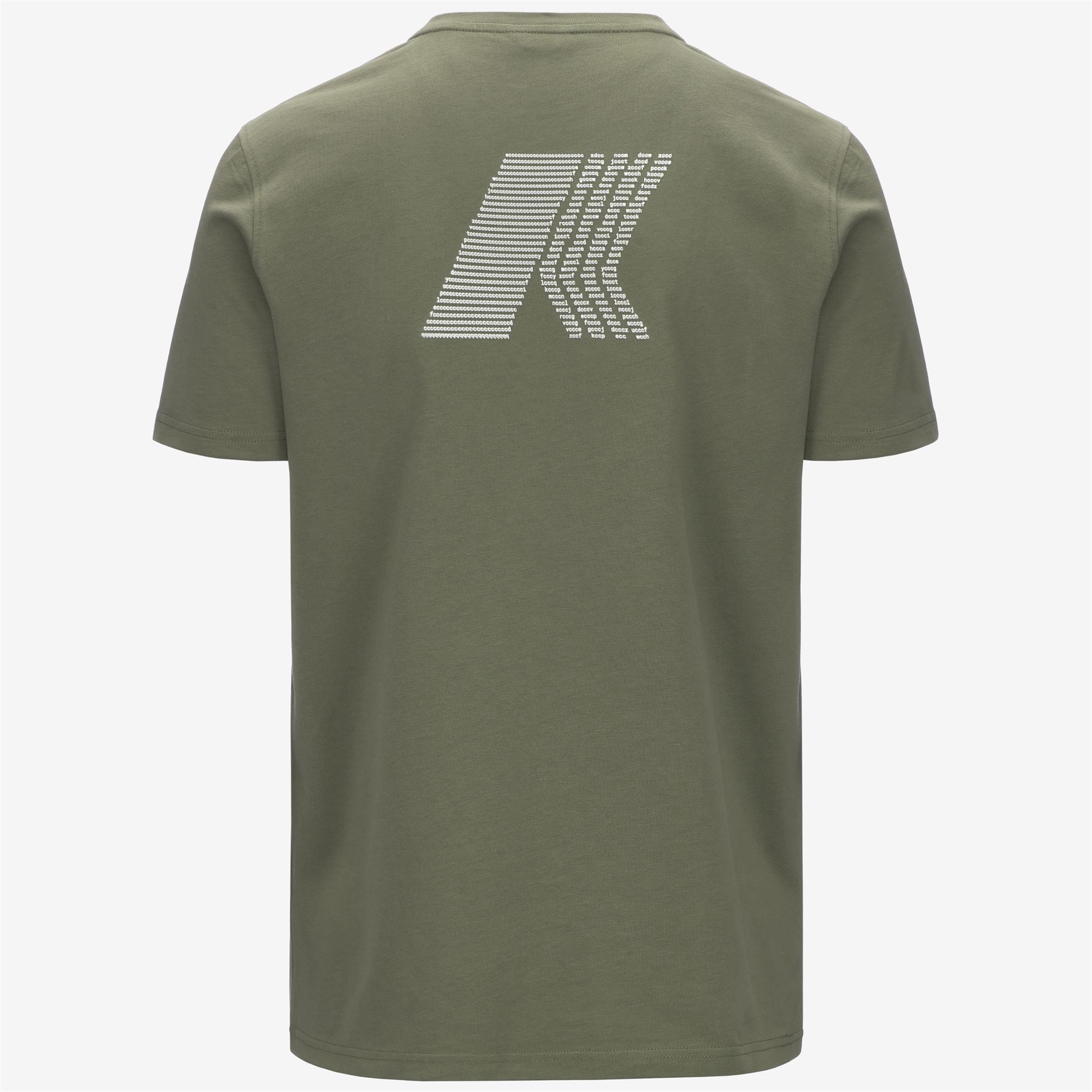 T-Shirts & Top_MAN_ODOM ASCII CODE JERSEY_T-Shirt_Green Lichen - Commercial 2