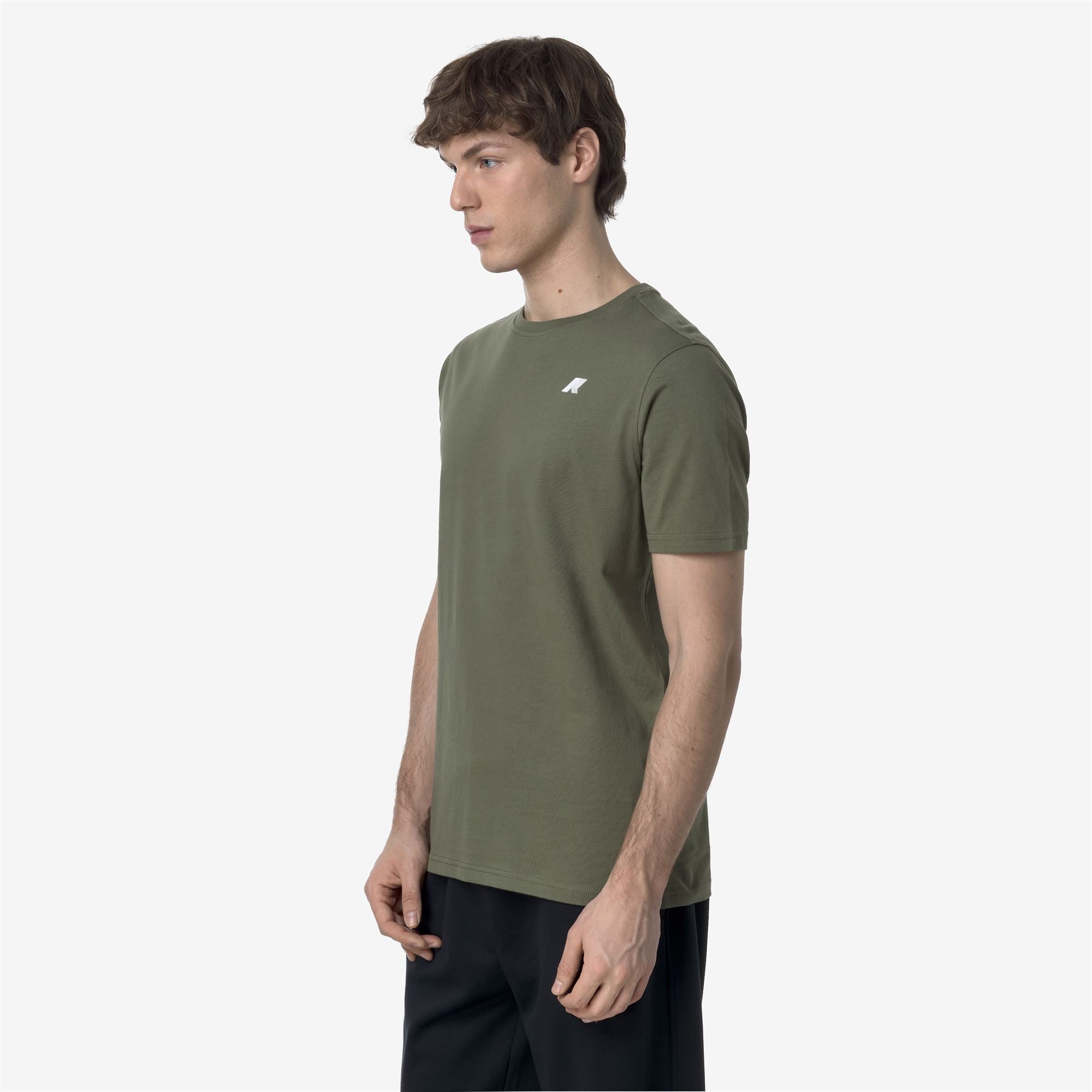 T-Shirts & Top_MAN_ODOM ASCII CODE JERSEY_T-Shirt_Green Lichen - Commercial 5