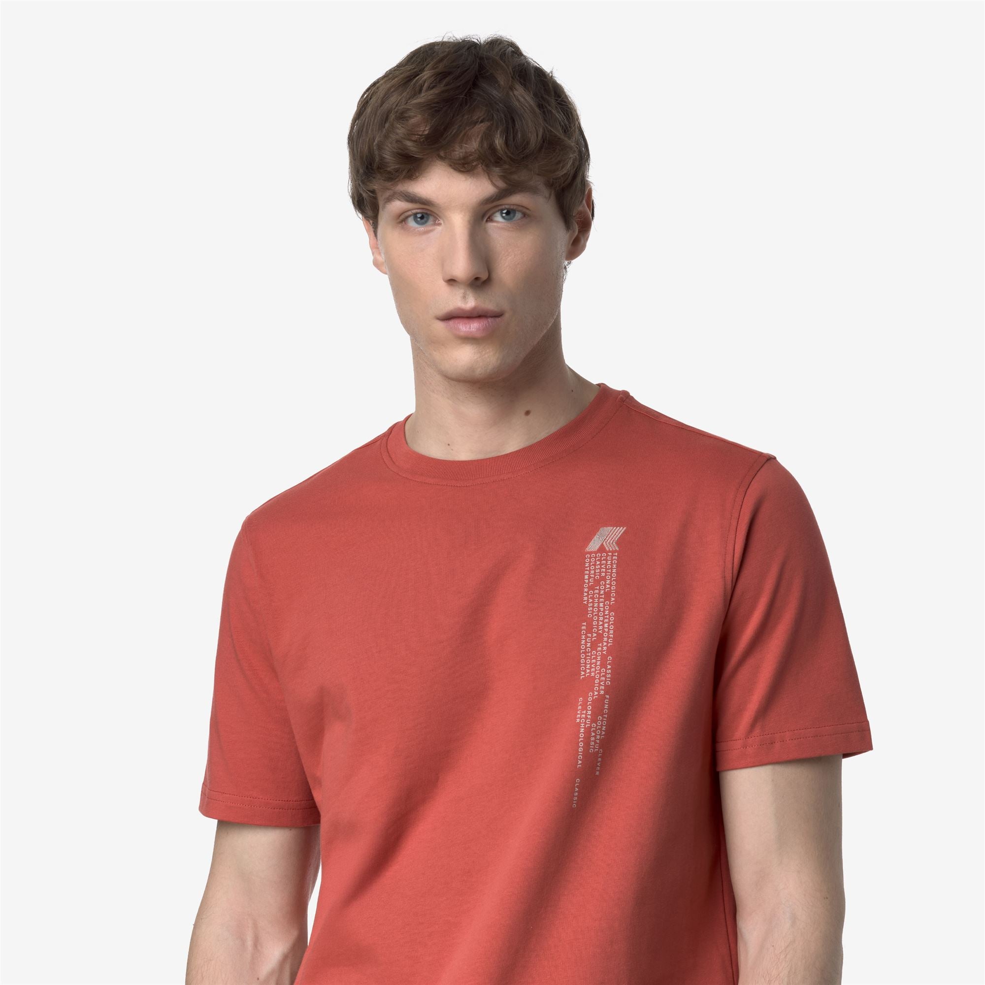 T-Shirts & Top_MAN_ODOM DIGITAL RAIN JERSEY_T-Shirt_Red Jasper - Commercial 7