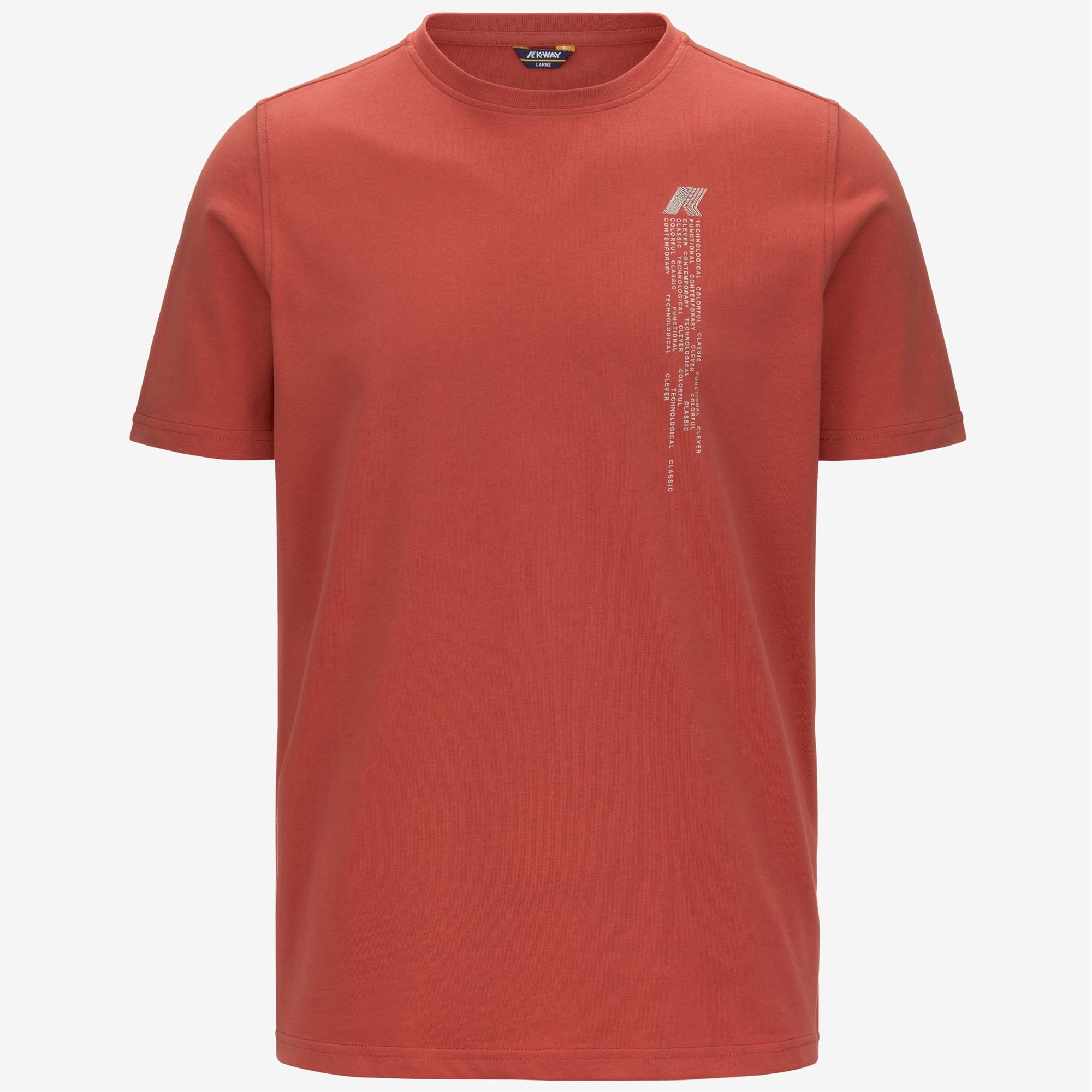 T-Shirts & Top_MAN_ODOM DIGITAL RAIN JERSEY_T-Shirt_Red Jasper - Commercial 1
