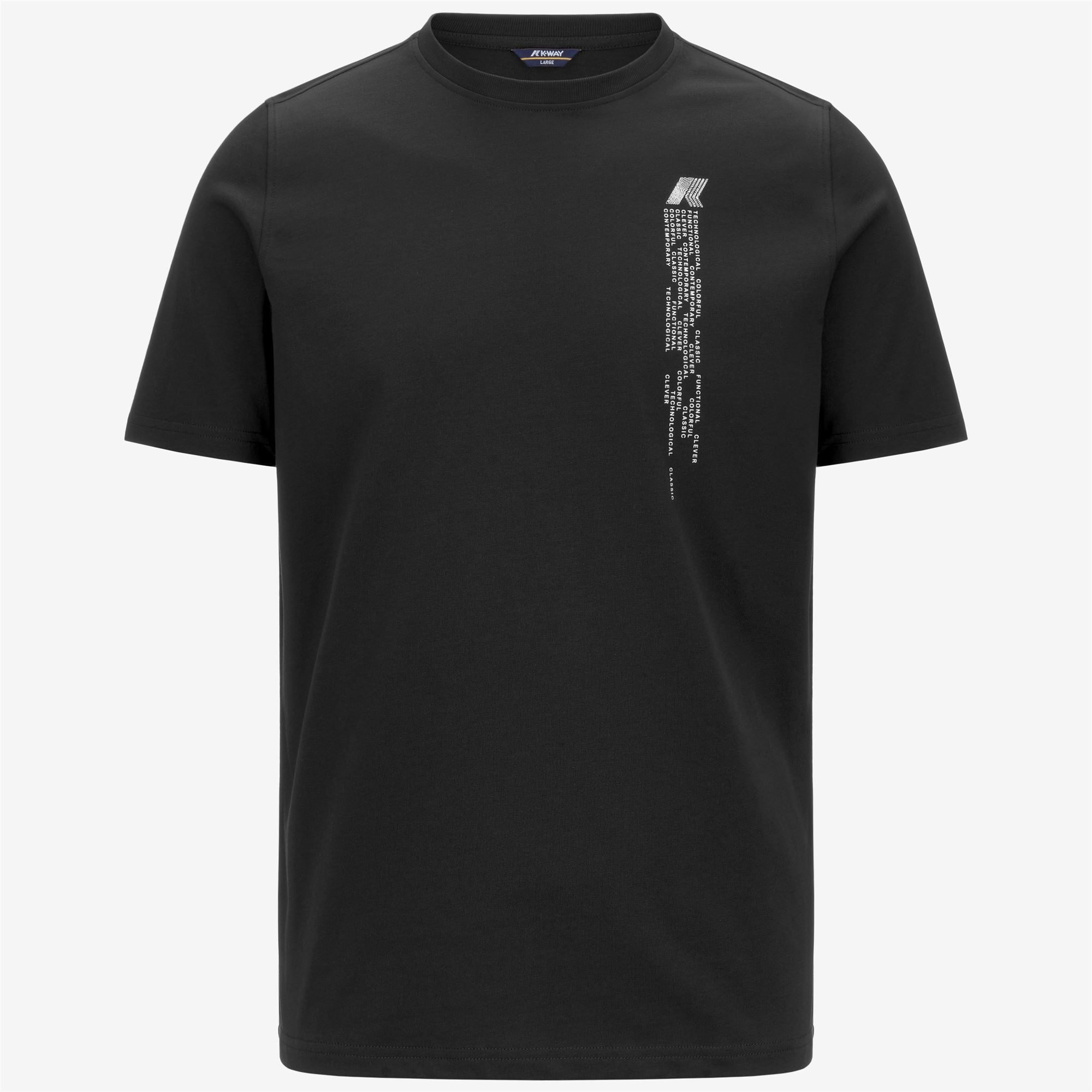 T-Shirts & Top_MAN_ODOM DIGITAL RAIN JERSEY_T-Shirt_Black Pure - Commercial 1