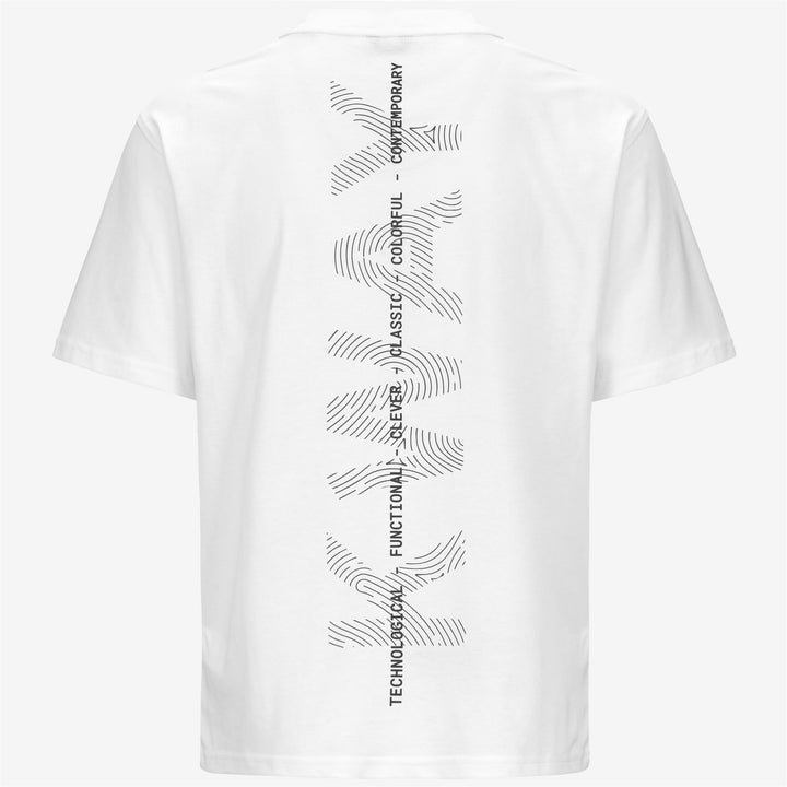 T-Shirt Casual Uomo in Cotone Grigia e Bianca con Stampa Grafica 2