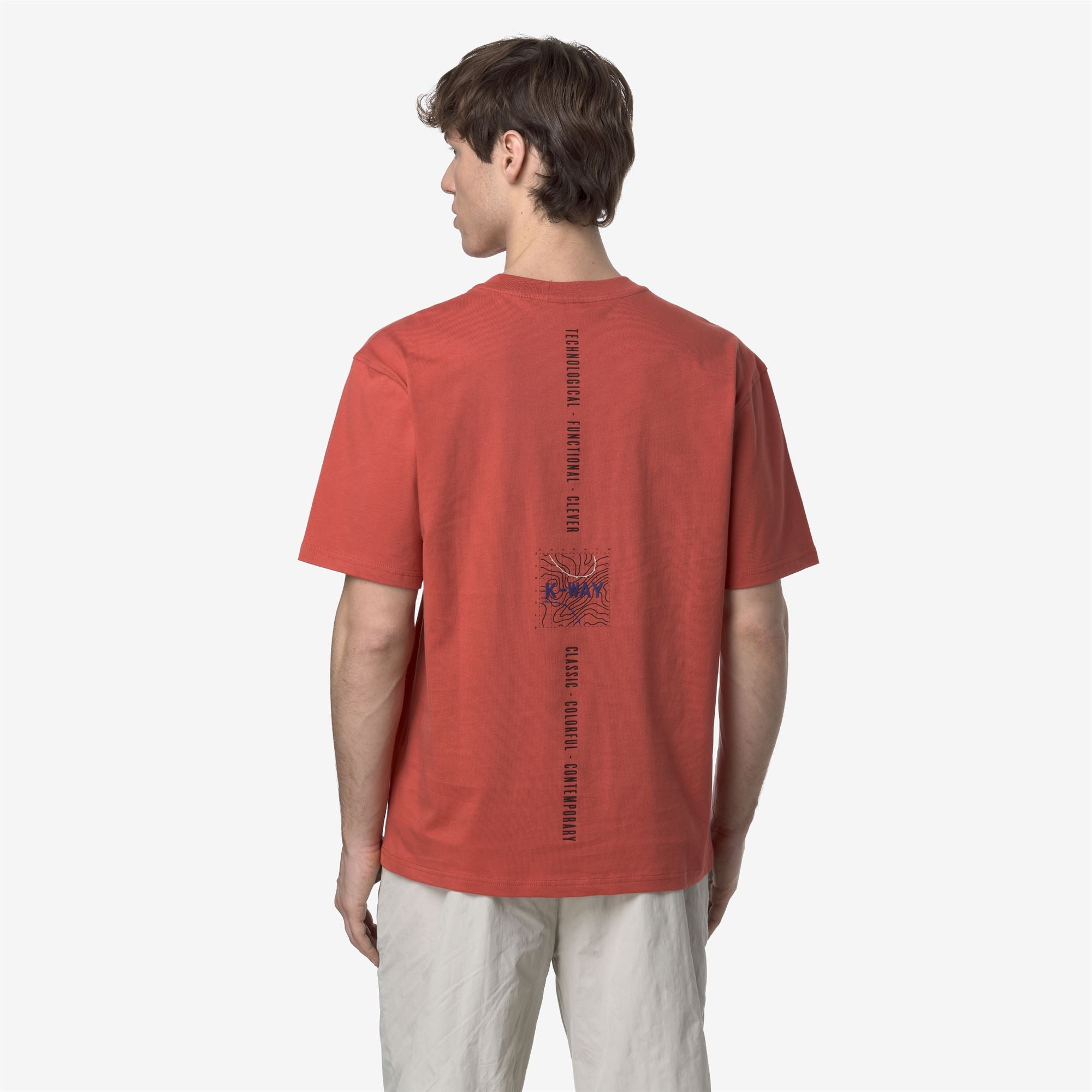 T-ShirtsTop Man SOLO VERTICAL ISOBAR JERSEY T-Shirt RED JASPER