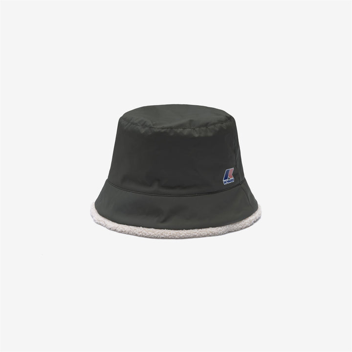 Sombrero de pescador unisex verde negruzco para clima frío 1