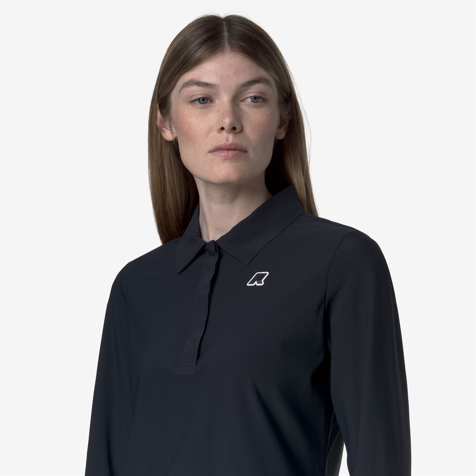 Active Jerseys_WOMAN_FLIER GOLF_Polo Shirt_Blue Depth - Commercial 7