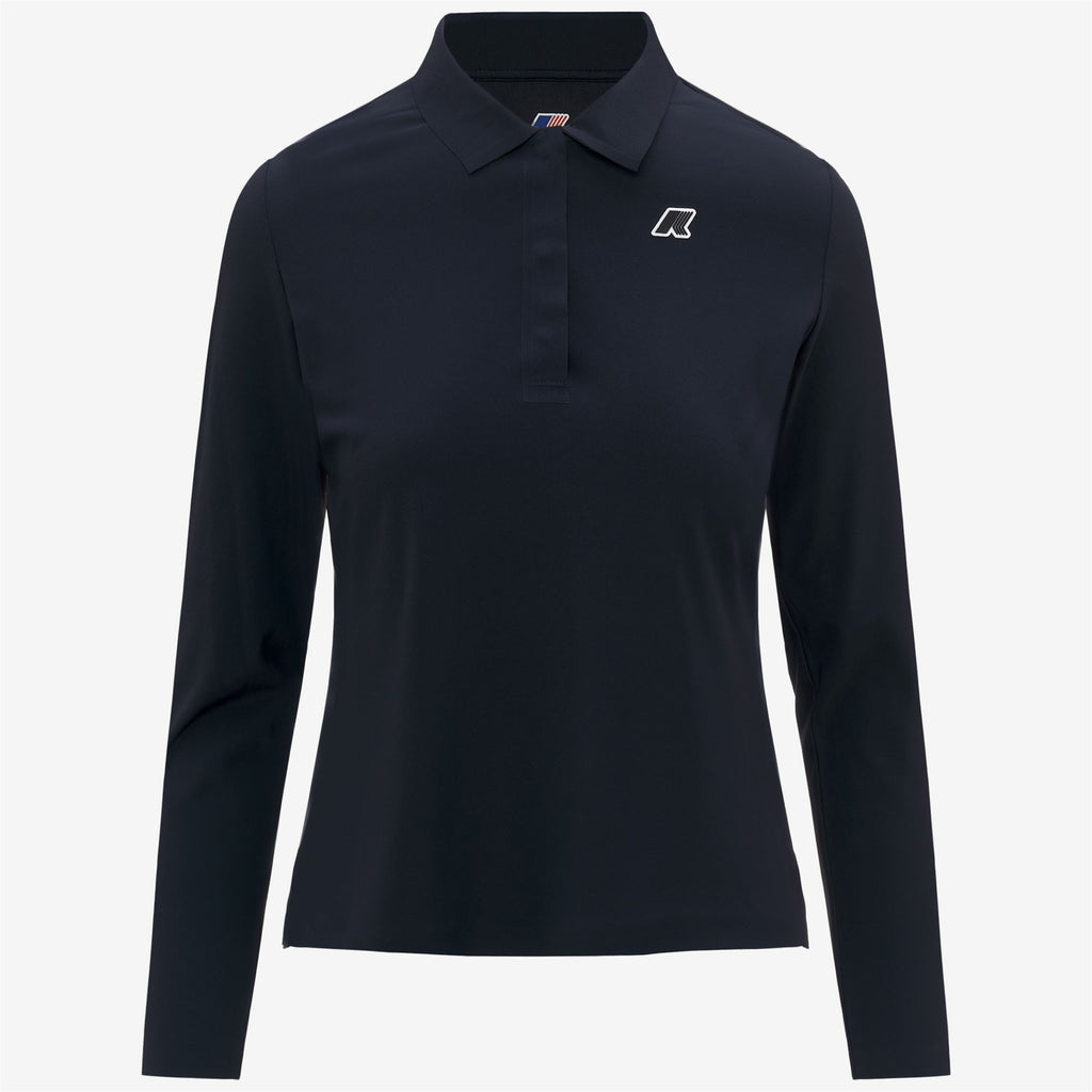 Active Jerseys_WOMAN_FLIER GOLF_Polo Shirt_Blue Depth - Commercial 1