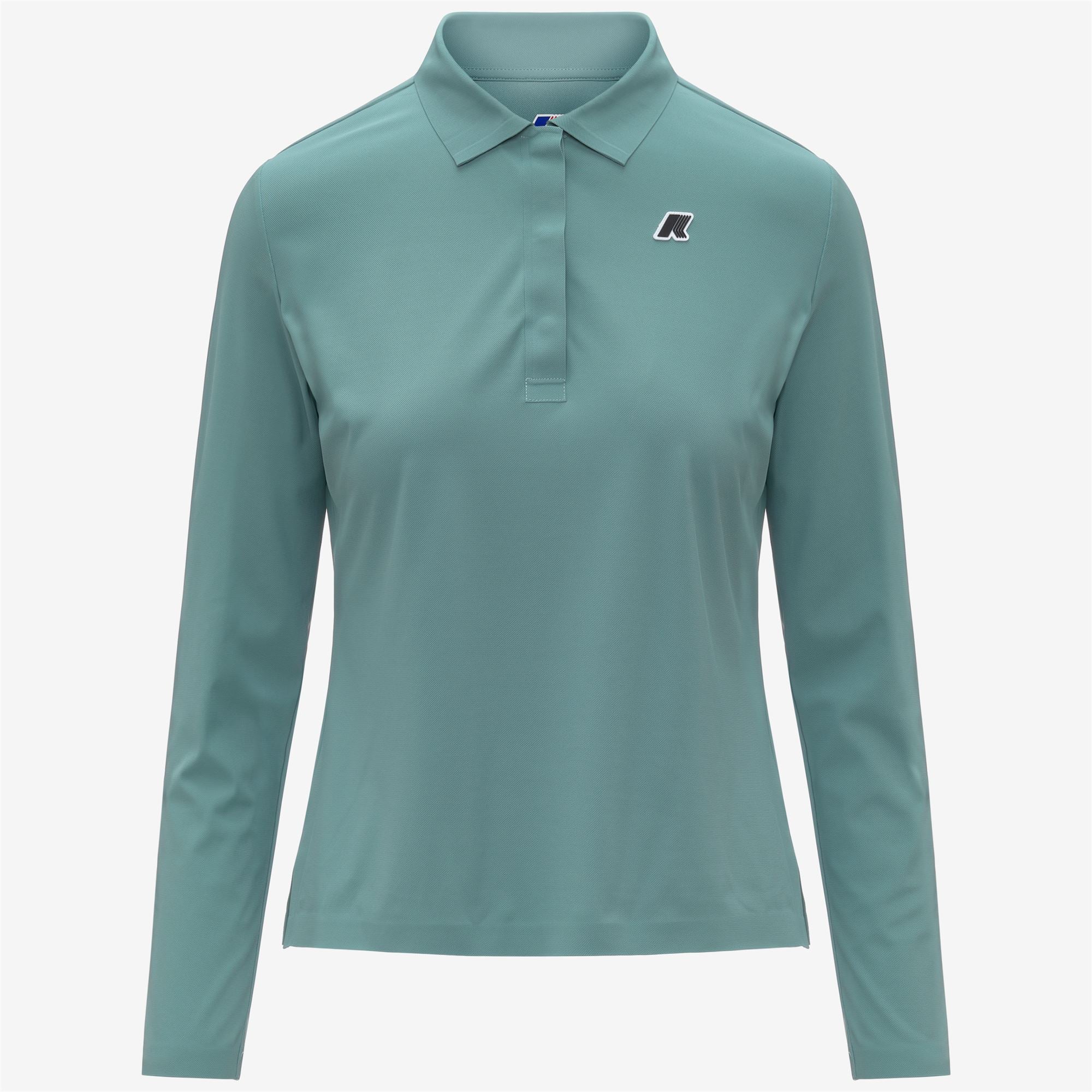 Active Jerseys_Woman_FLIER GOLF_Polo Shirt_Green Mine - Commercial 1