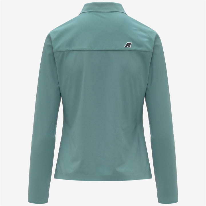 FLIER GOLF - Active Jerseys - Polo Shirt - Woman - GREEN MINE 2