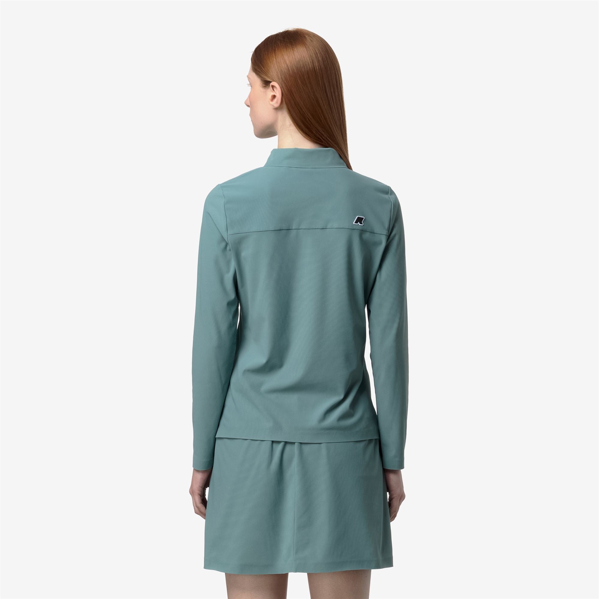 Active Jerseys_Woman_FLIER GOLF_Polo Shirt_Green Mine - Commercial 6