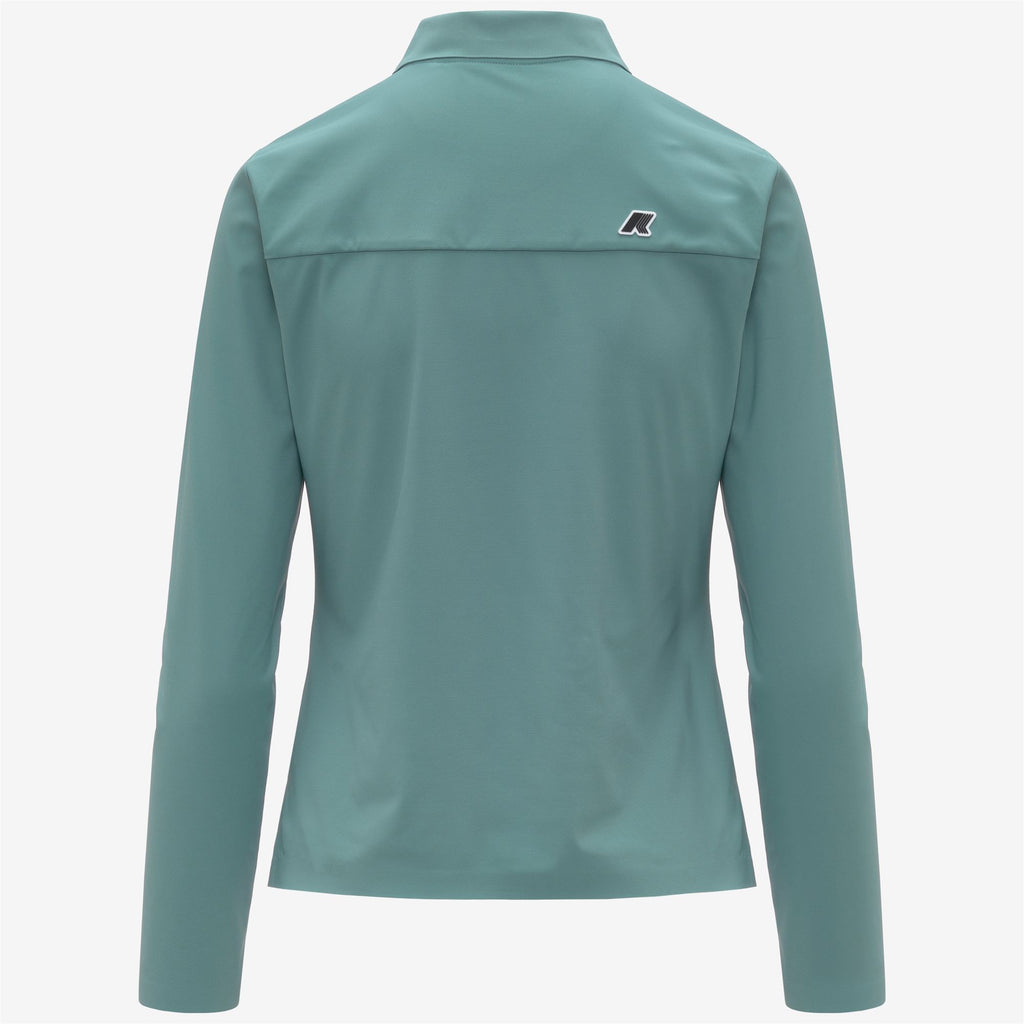 Active Jerseys_Woman_FLIER GOLF_Polo Shirt_Green Mine - Commercial 2
