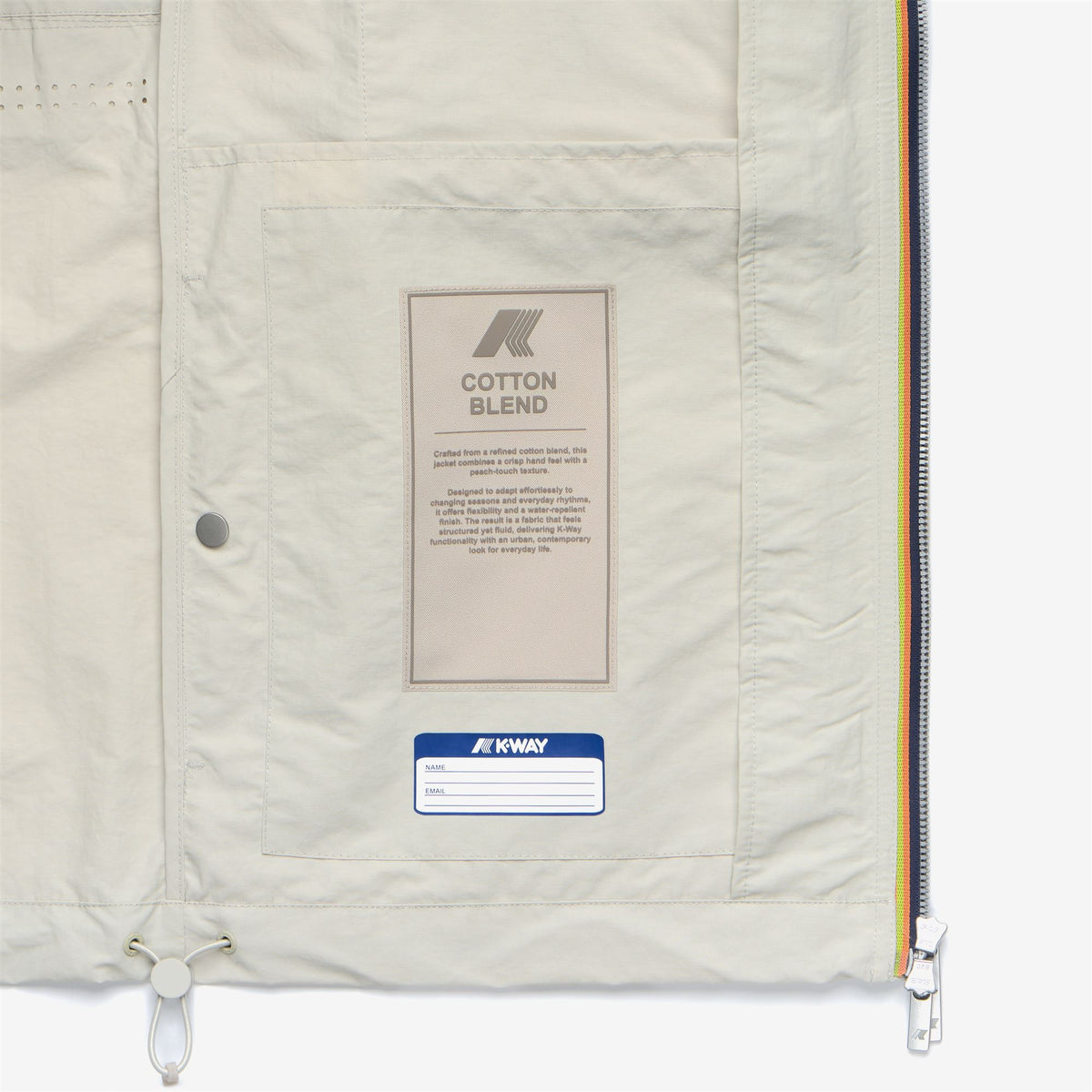 Jackets_Man_ORIAN COTTON BLEND_Short_BEIGE LT - Commercial 2