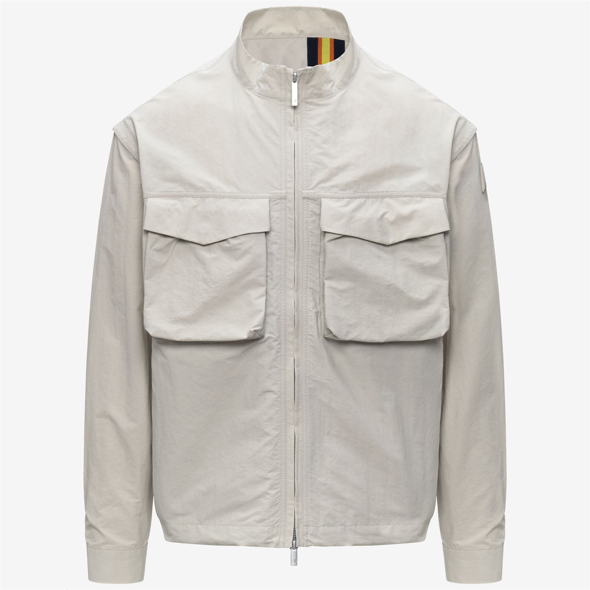 Jackets_Man_ORIAN COTTON BLEND_Short_BEIGE LT - Commercial 1