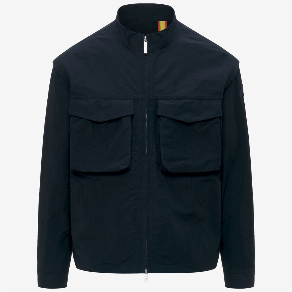 Jackets_Man_ORIAN COTTON BLEND_Short_Blue Depth - Commercial 1