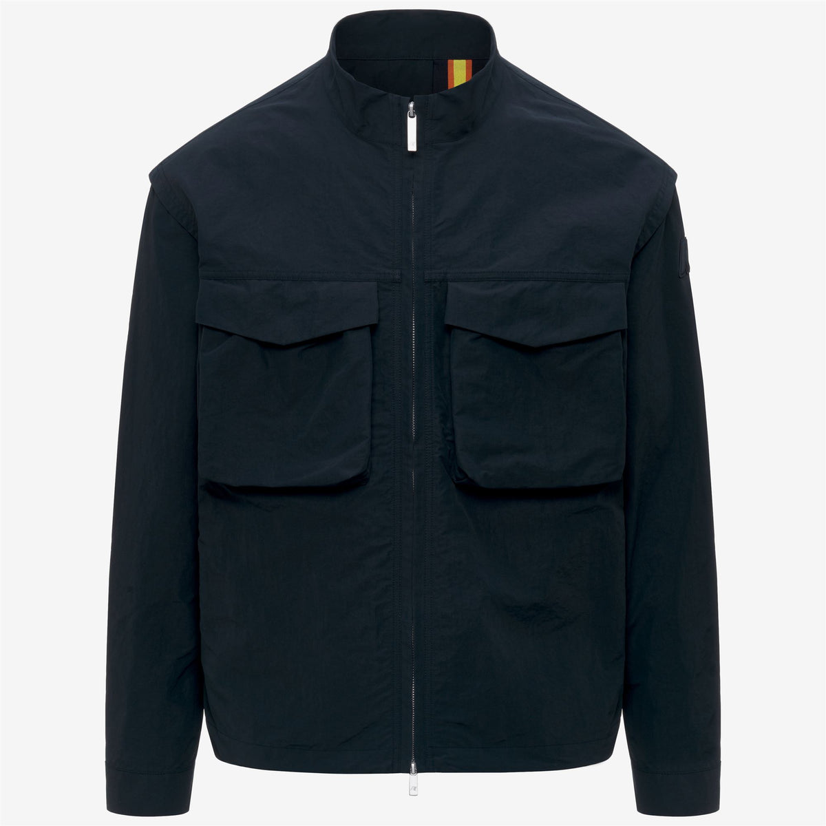 Jackets_Man_ORIAN COTTON BLEND_Short_Blue Depth - Commercial 1