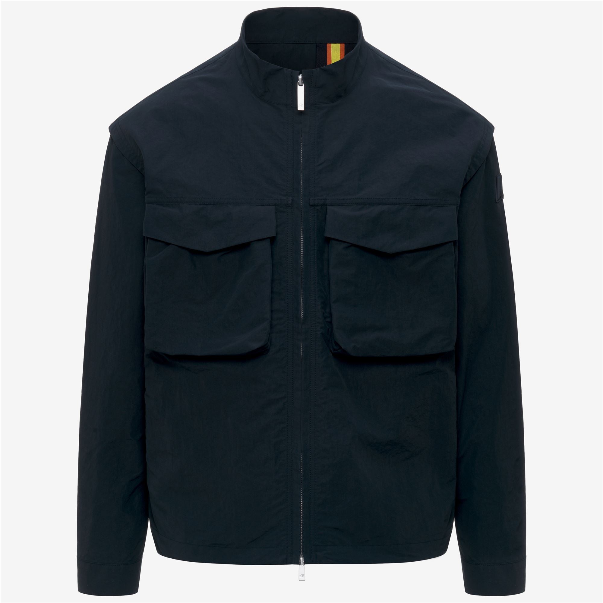 Jackets_Man_ORIAN COTTON BLEND_Short_Blue Depth - Commercial 1