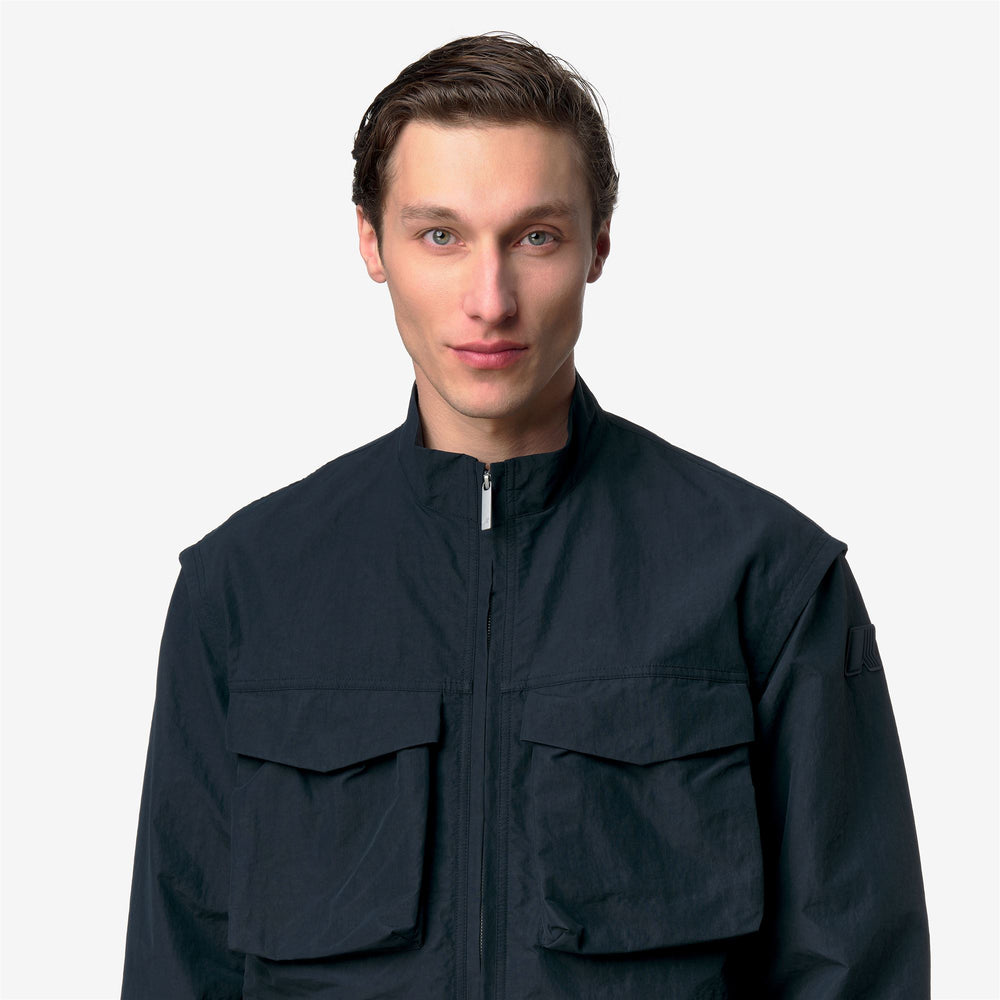 ORIAN COTTON BLEND - Jackets - Corta - Uomo - BLUE DEPTH 02