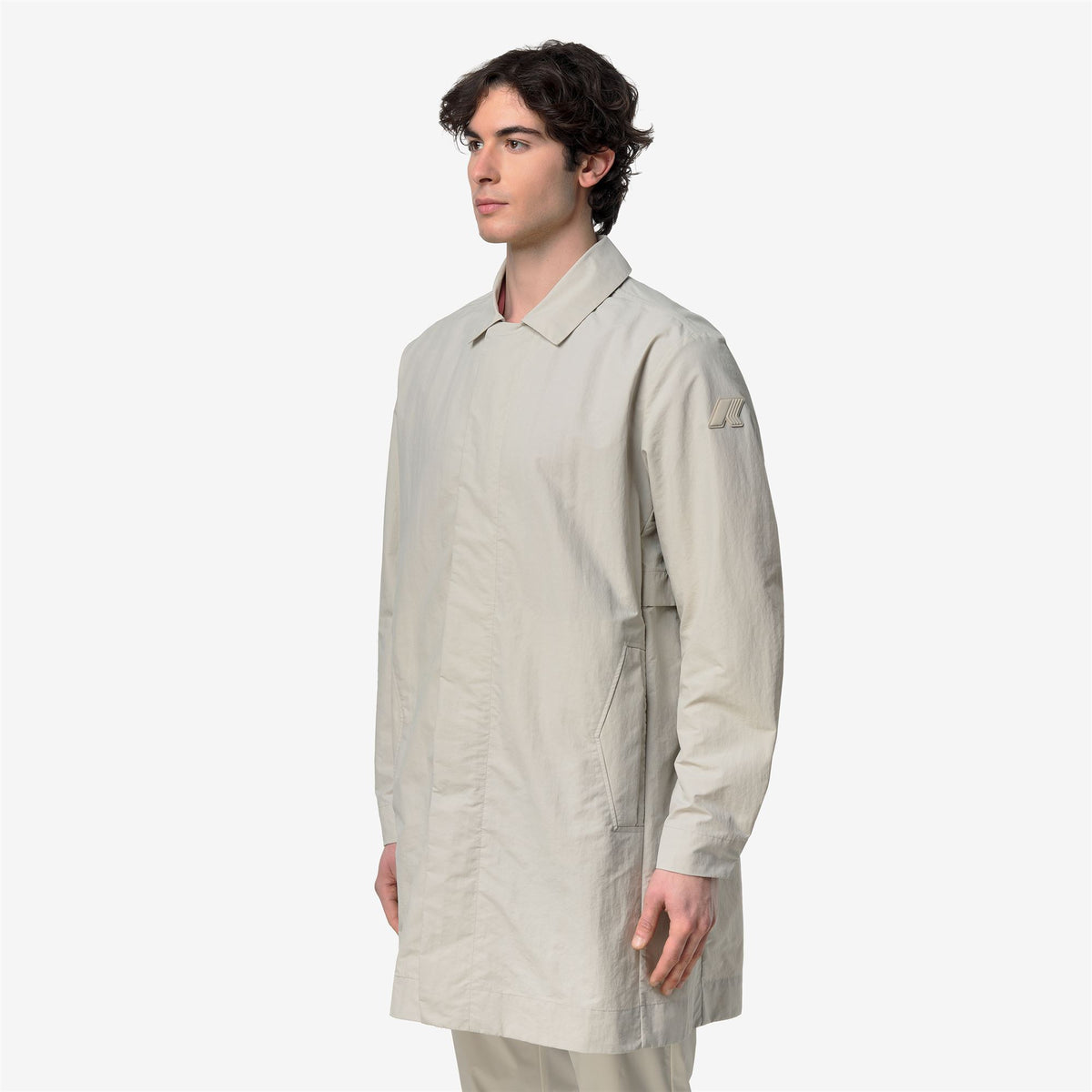Jackets_Man_POIROL COTTON BLEND_3/4 Length_BEIGE LT - Commercial 5