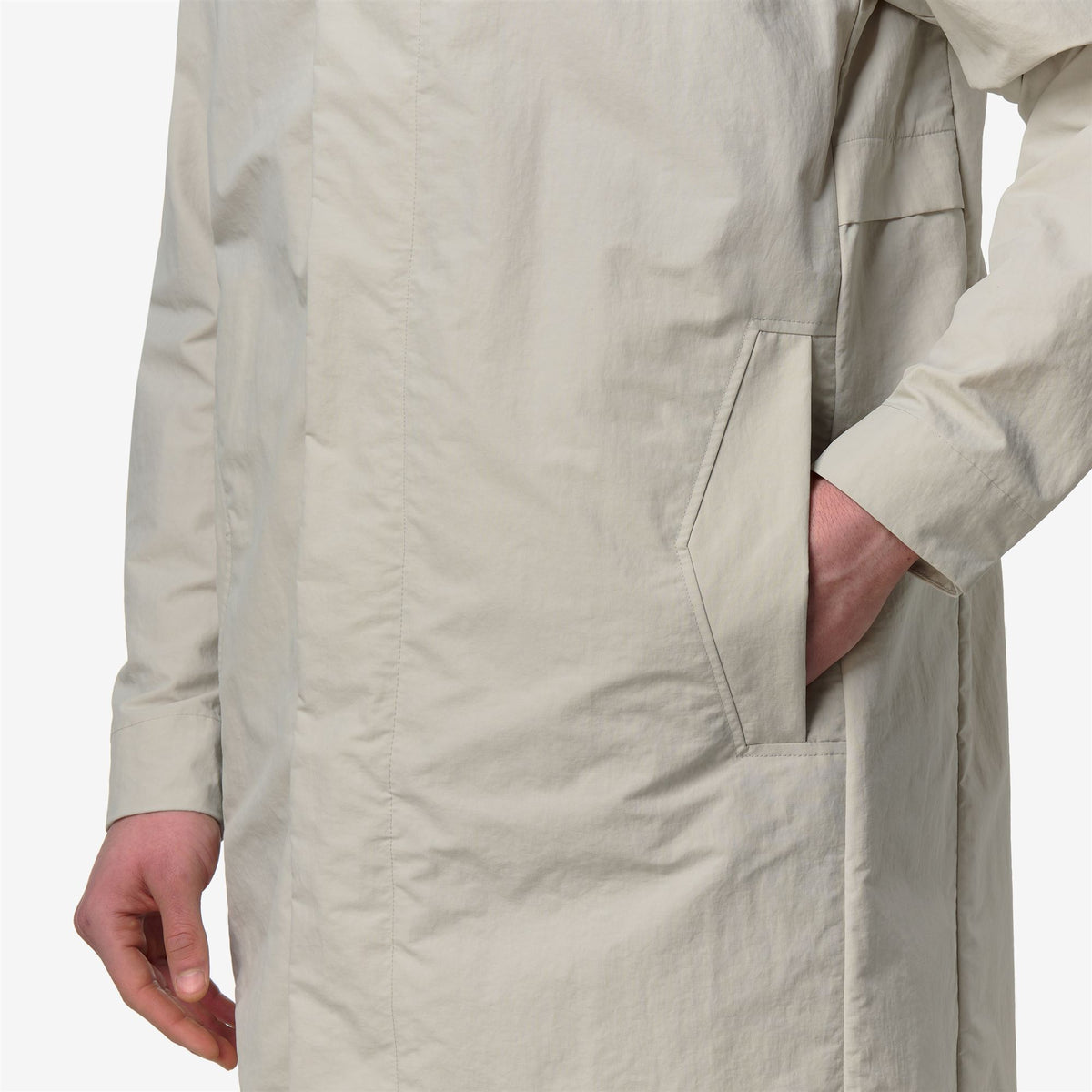 Jackets_Man_POIROL COTTON BLEND_3/4 Length_BEIGE LT - Commercial 7