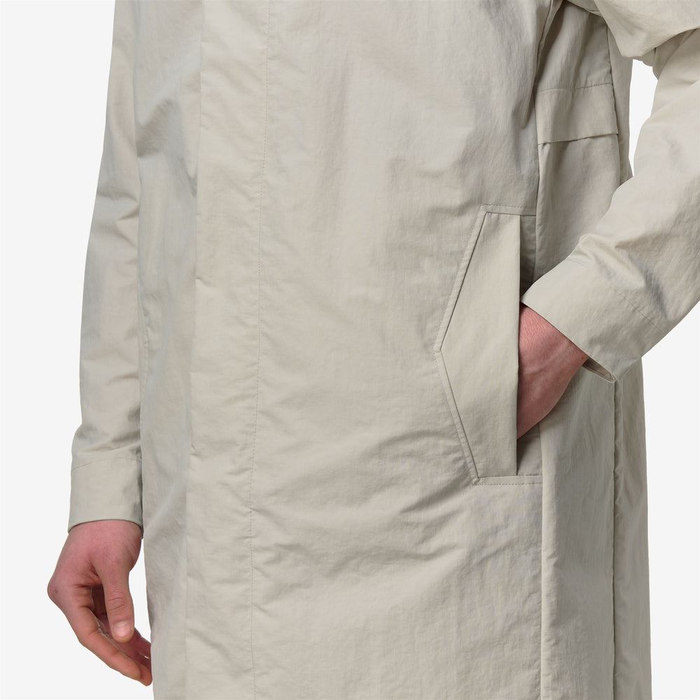 POIROL COTTON BLEND - Jackets - 3/4 lunghezza - Uomo - BEIGE LT 02