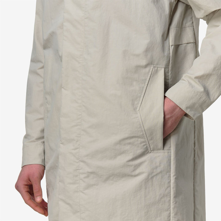 POIROL COTTON BLEND - Jackets - 3/4 LENGTH - Man - BEIGE LT 3