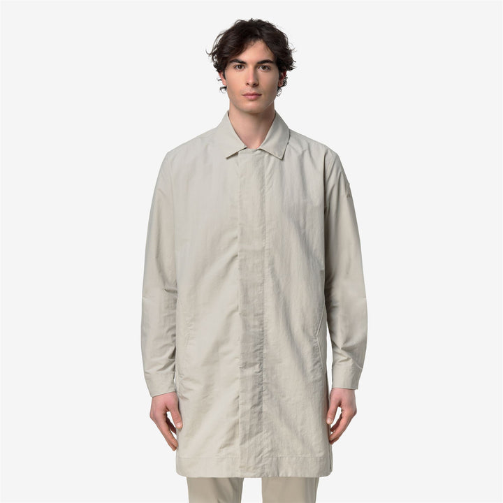 POIROL COTTON BLEND - Jackets - 3/4 LENGTH - Man - BEIGE LT 4