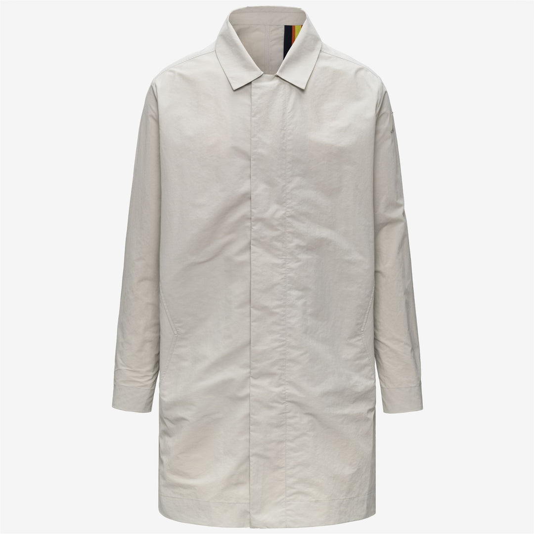 POIROL COTTON BLEND - Jackets - 3/4 lunghezza - Uomo - BEIGE LT 01