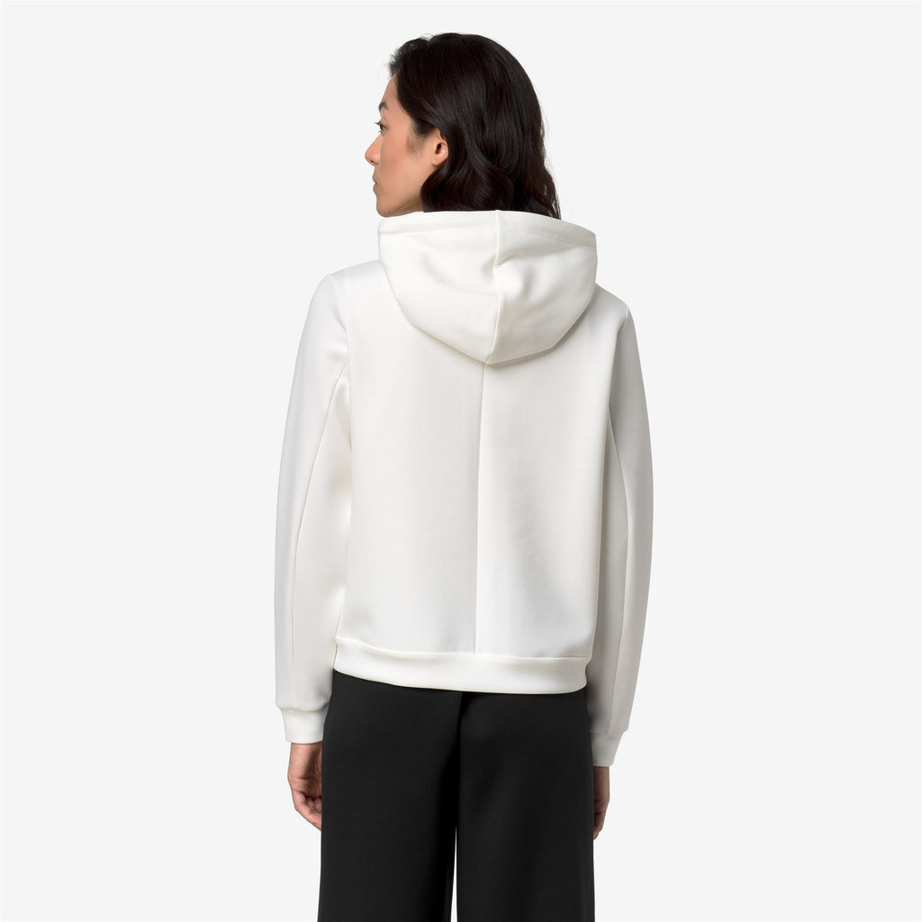 Fleece_Woman_DEVA LIGHT SPACER_Hoodie Full Zip_White Natural - Commercial 6